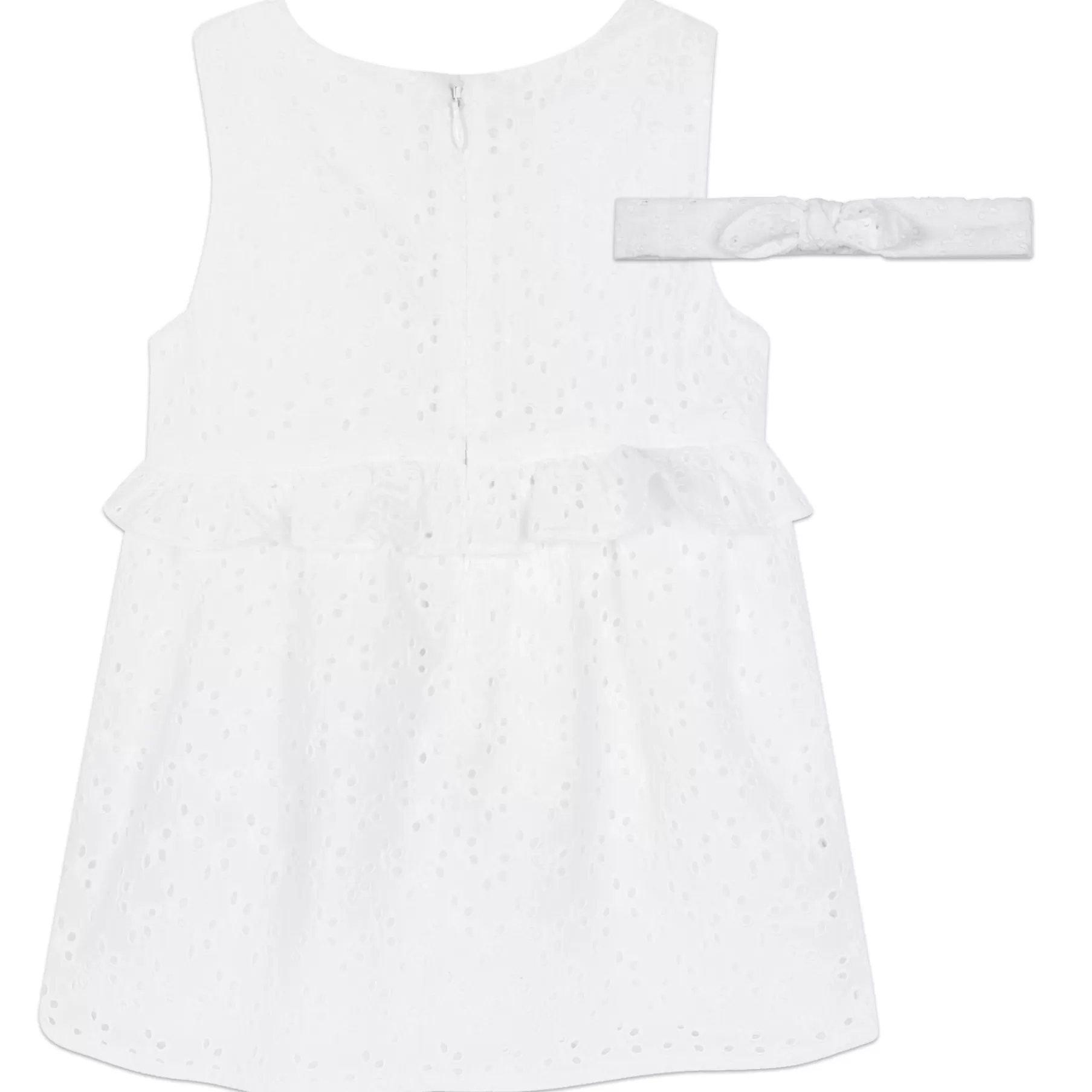 Fille CARREMENT BEAU Ensemble Robe Et Bandeau Coton
