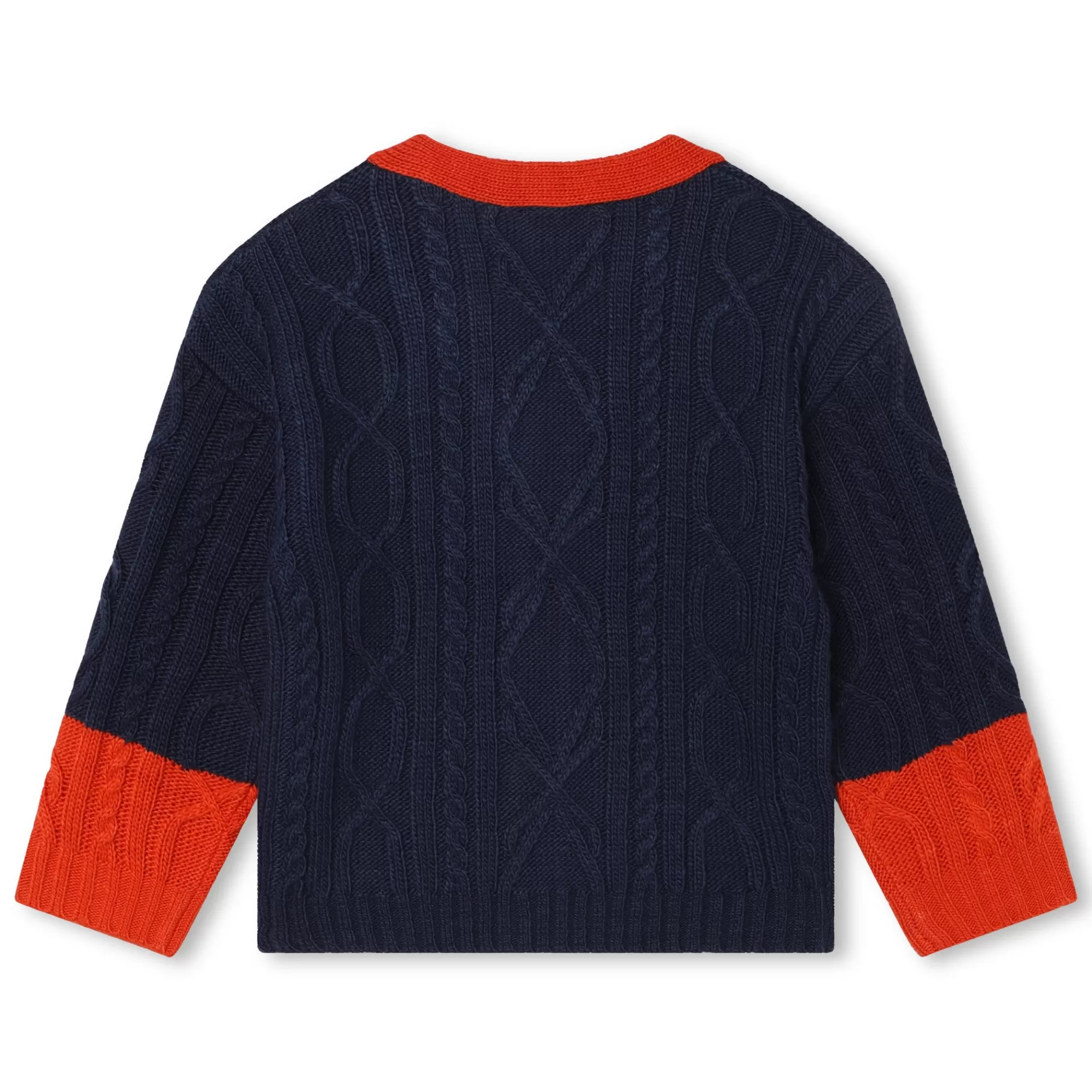 Garçon KENZO KIDS Gilet Torsade Bicolore