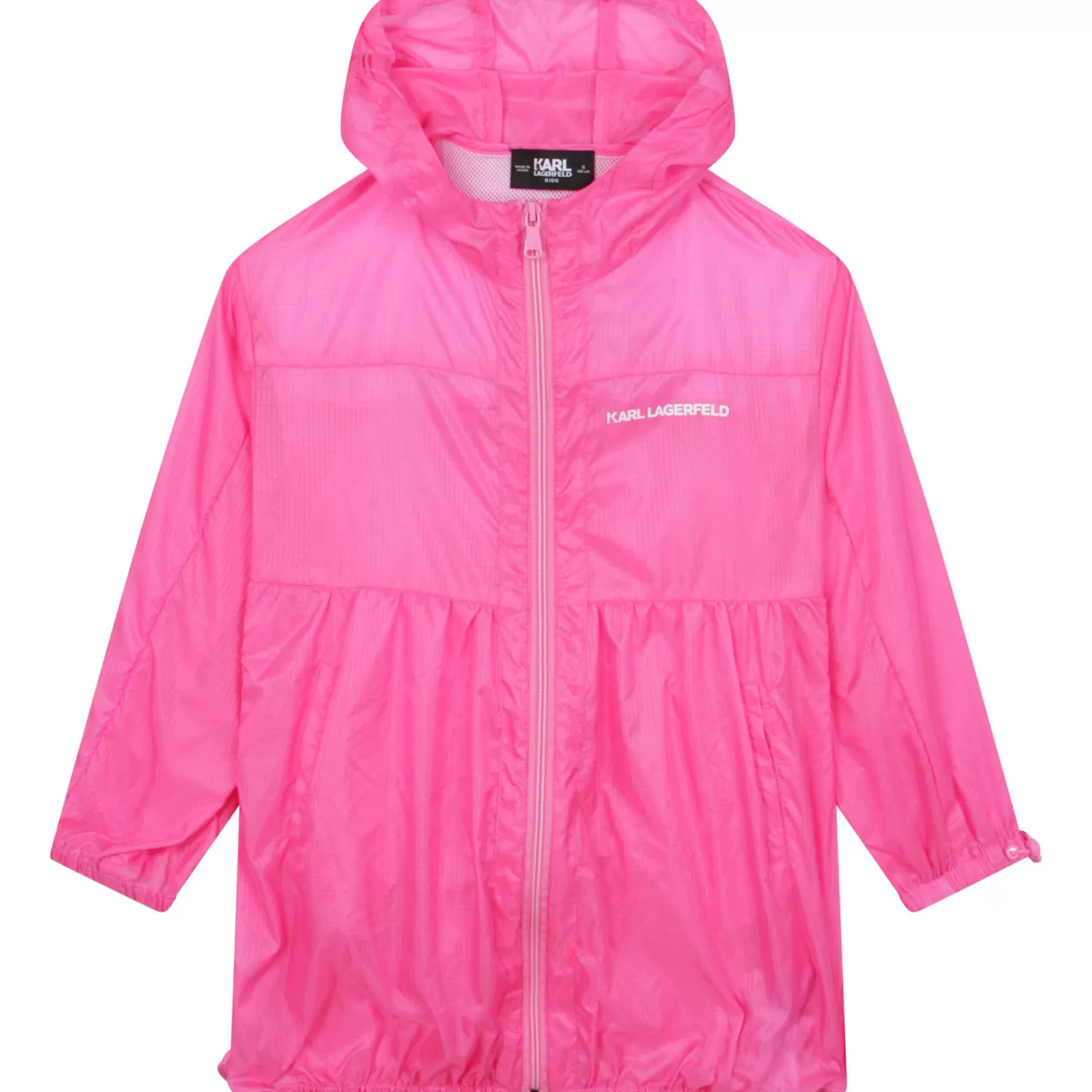 Fille KARL LAGERFELD KIDS Impermeable Deperlant A Motifs