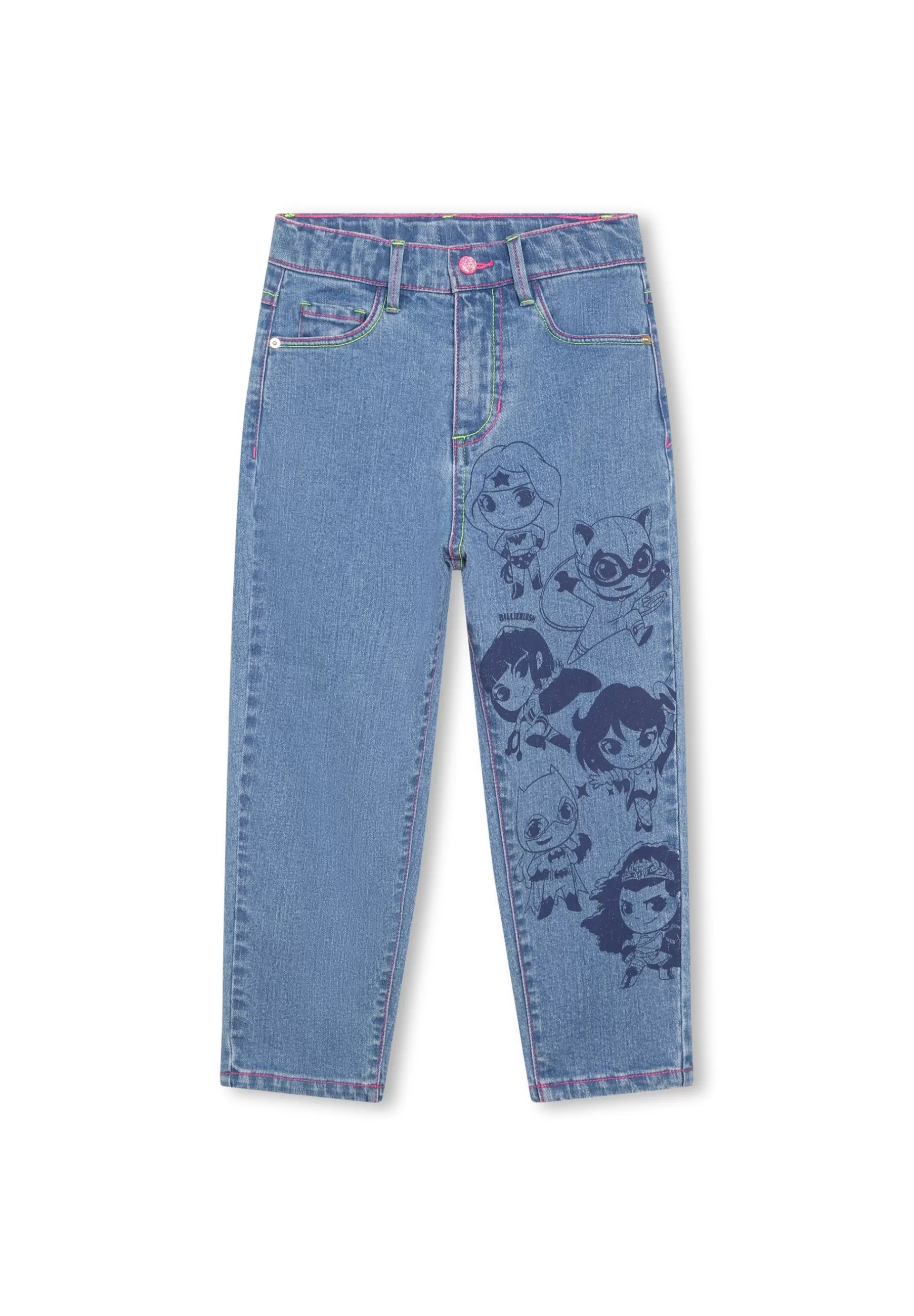 Fille BILLIEBLUSH Jean 5 Poches A Motifs