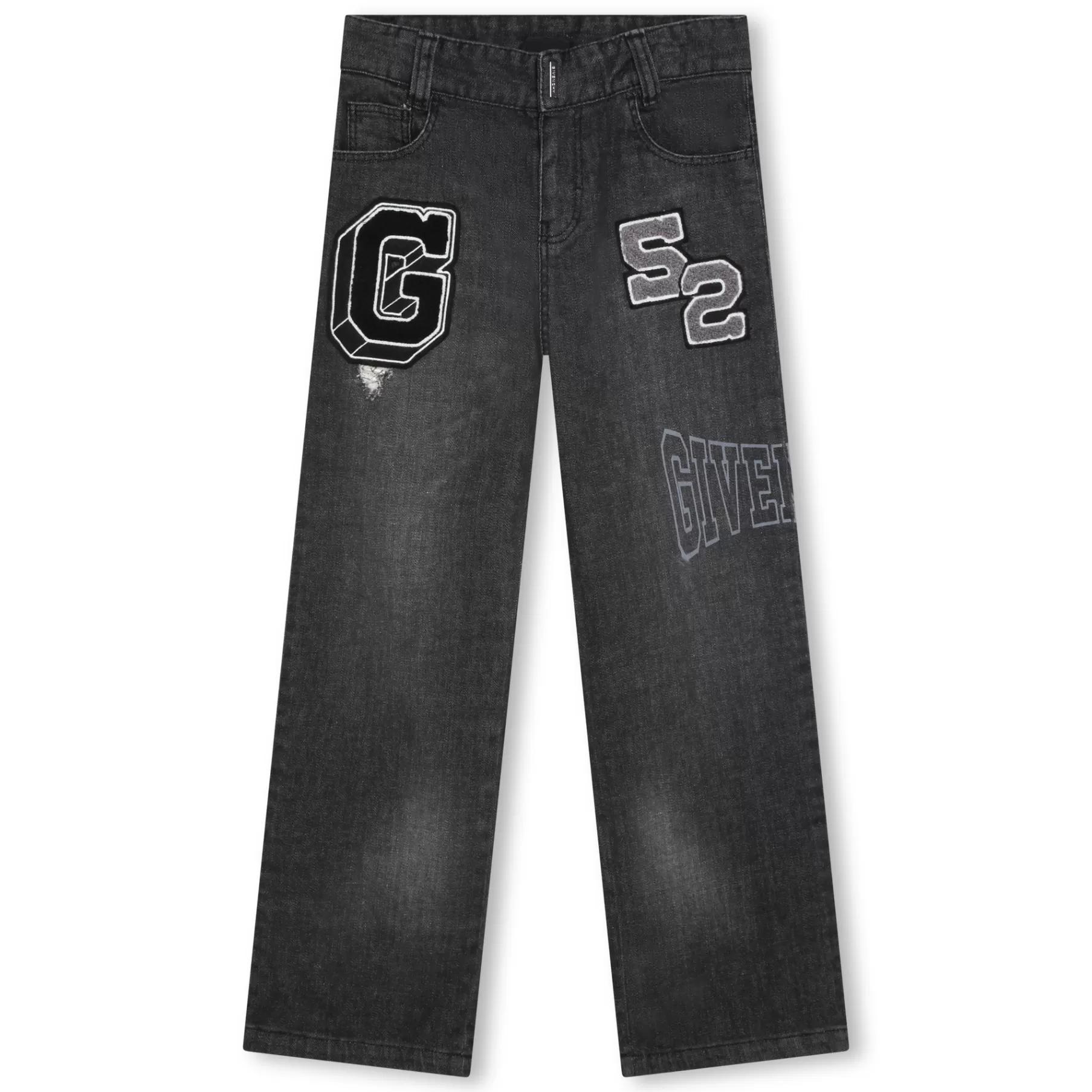 Garçon GIVENCHY Jean Ajustable Avec Badges