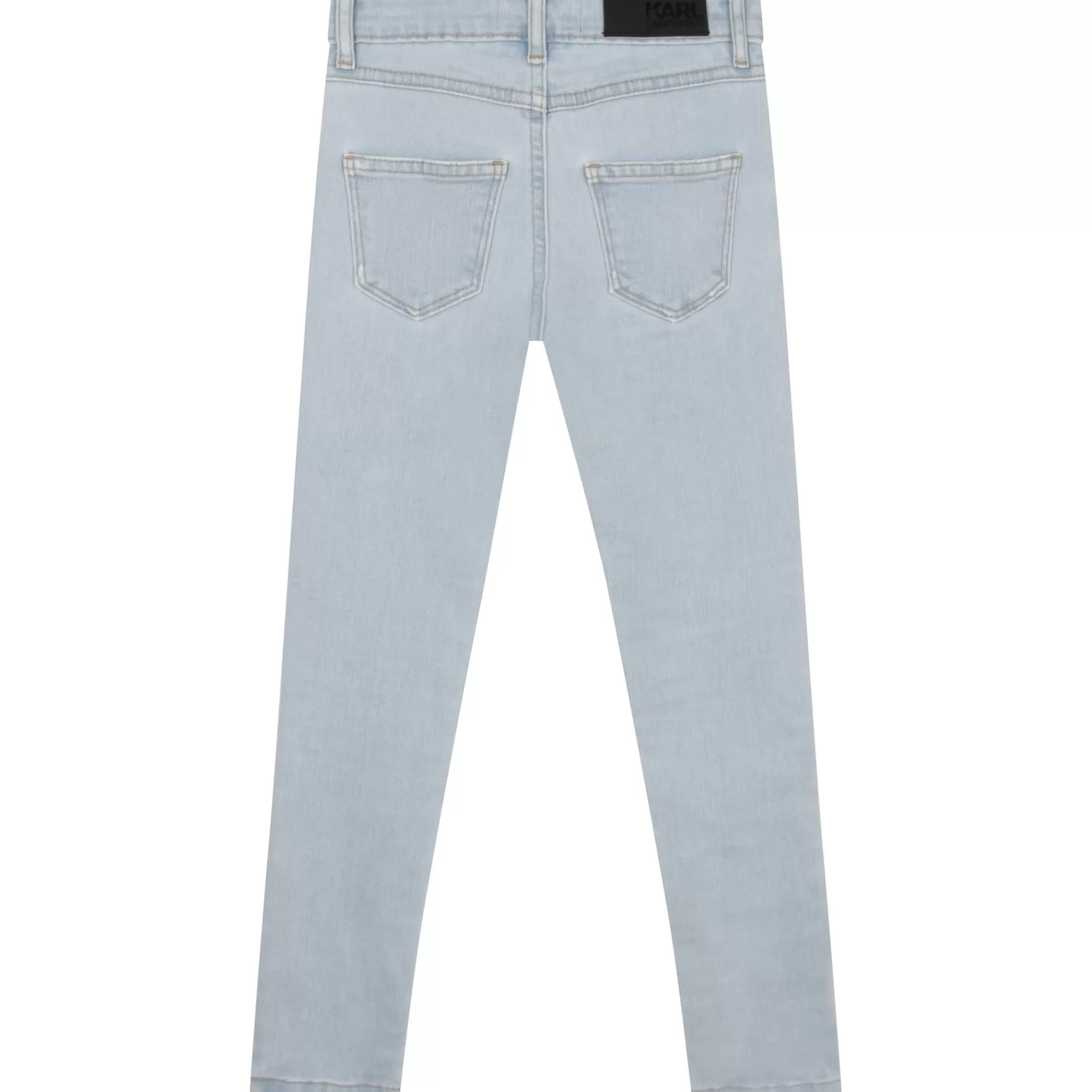 Fille KARL LAGERFELD KIDS Jean Ajuste Delave