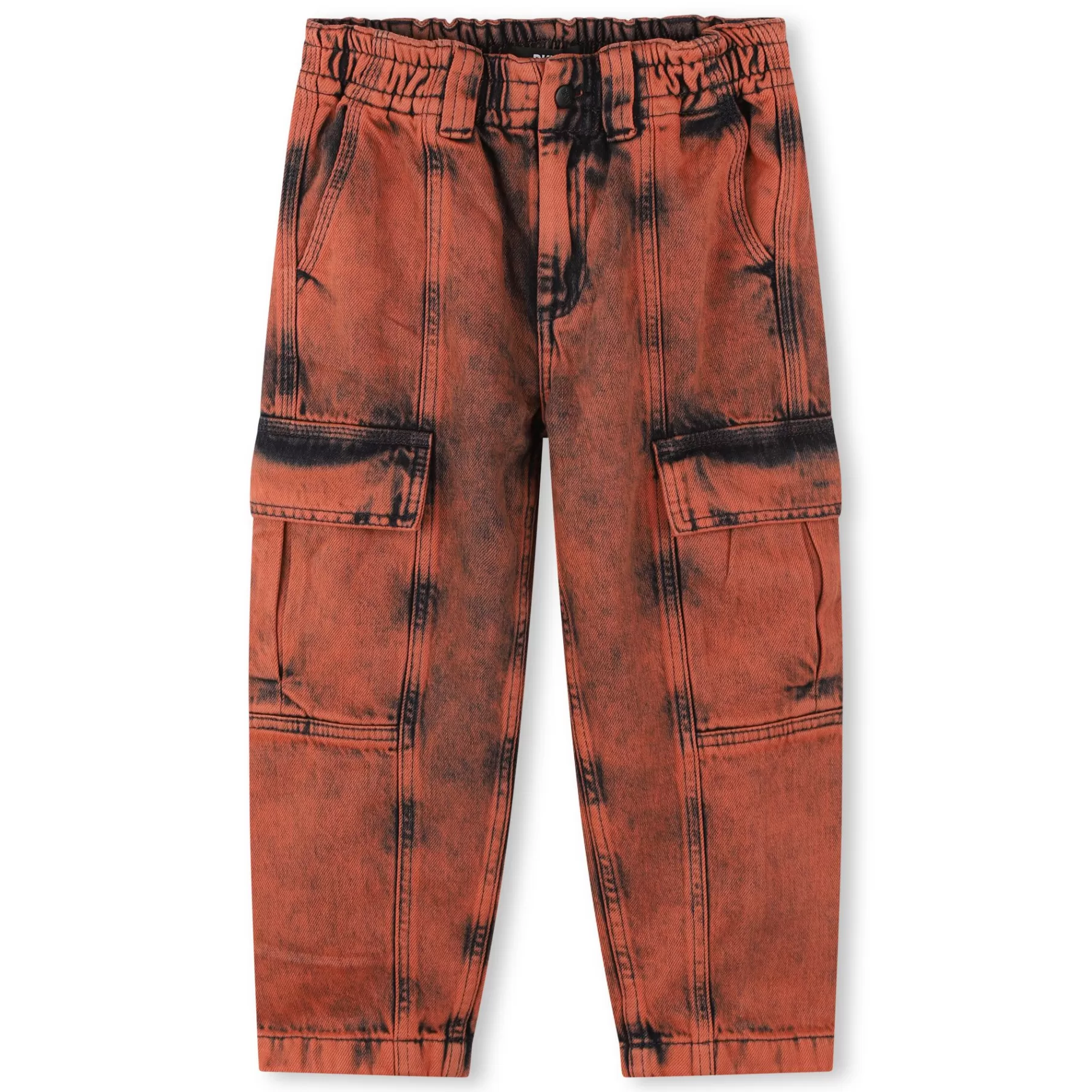 Fille DKNY Jean Cargo En Coton