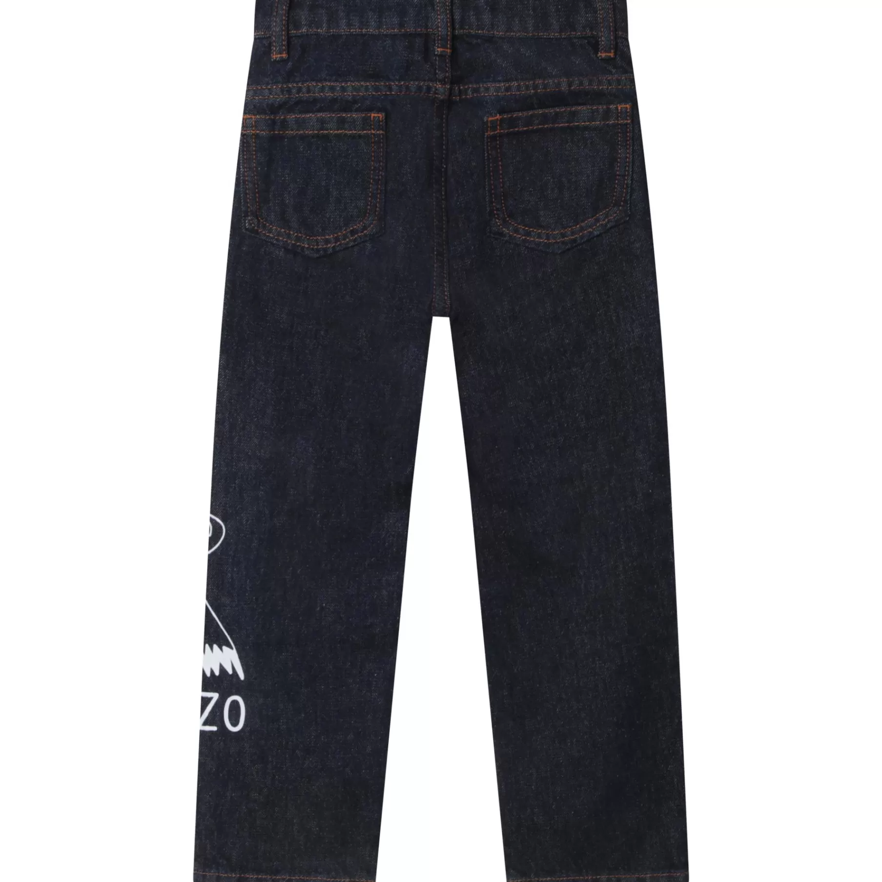 Garçon KENZO KIDS Jean En Coton Avec Imprime