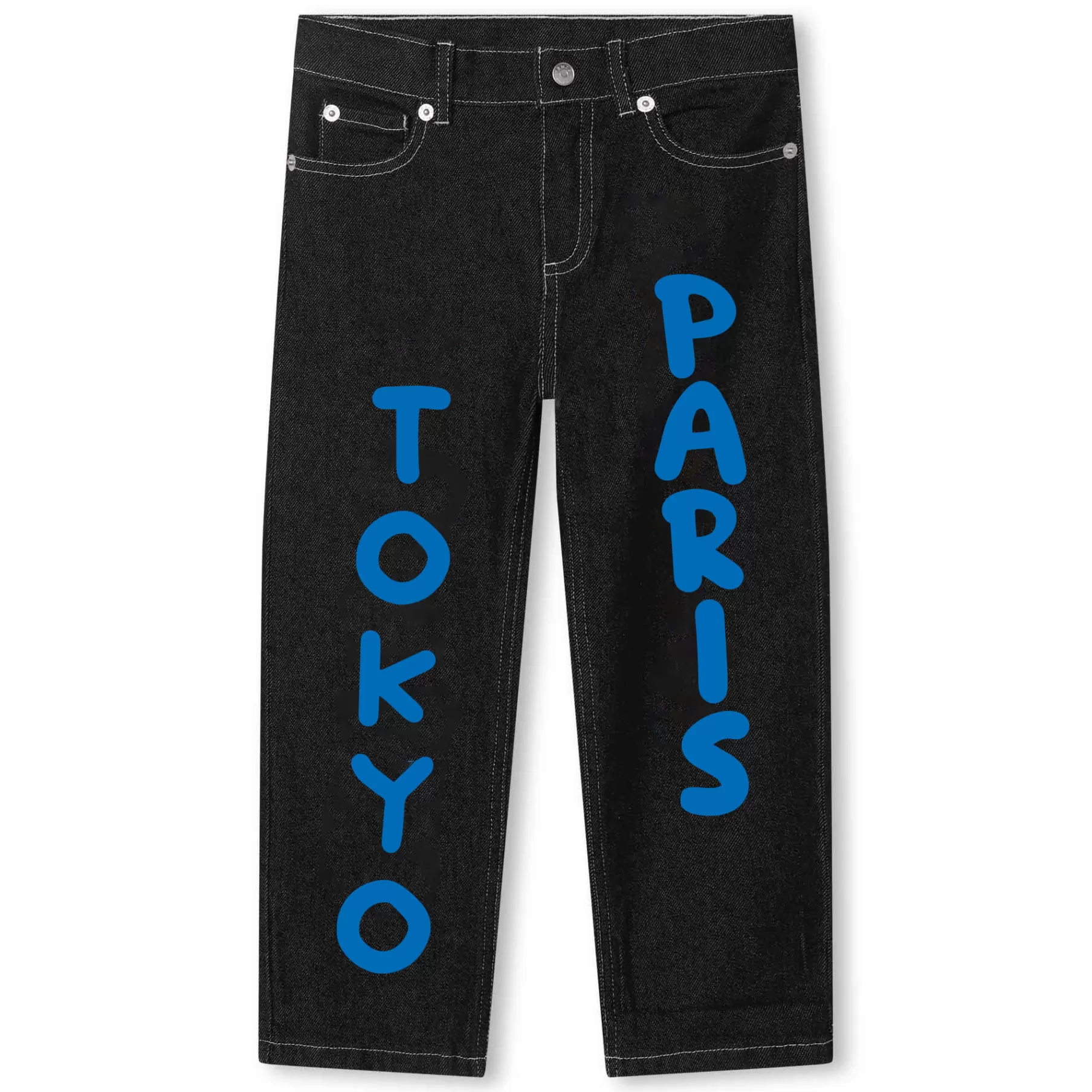 Garçon KENZO KIDS Jean Extensible En Coton
