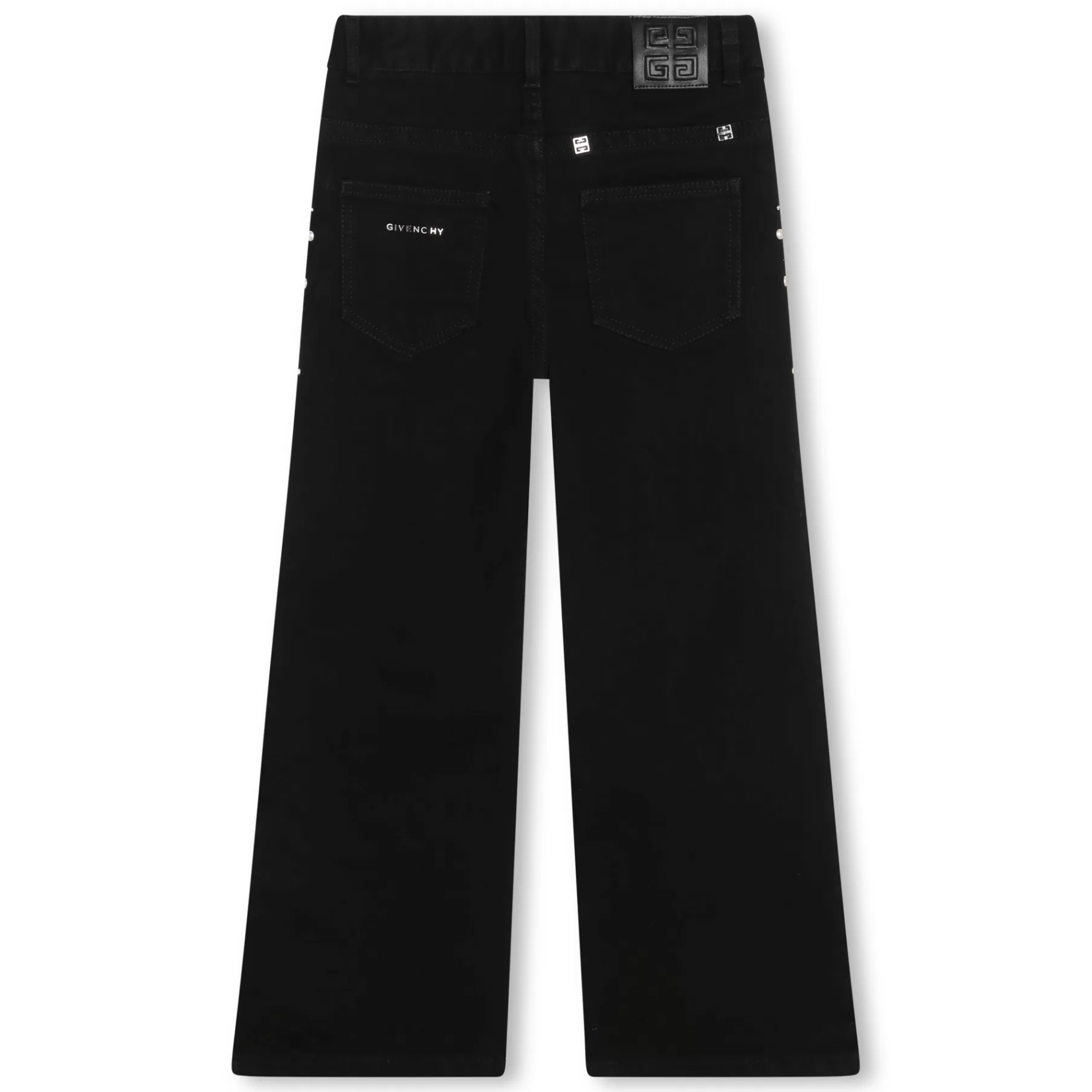 Fille GIVENCHY Jean Large Perles Et Strass
