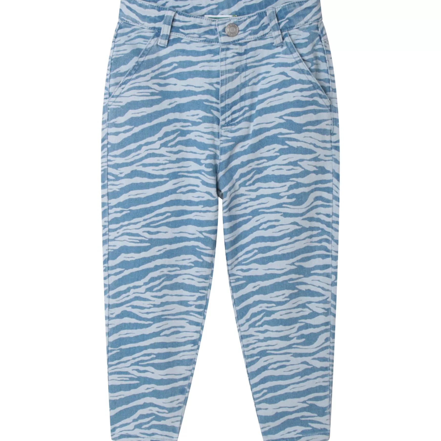 Fille KENZO KIDS Jean Tigre En Coton