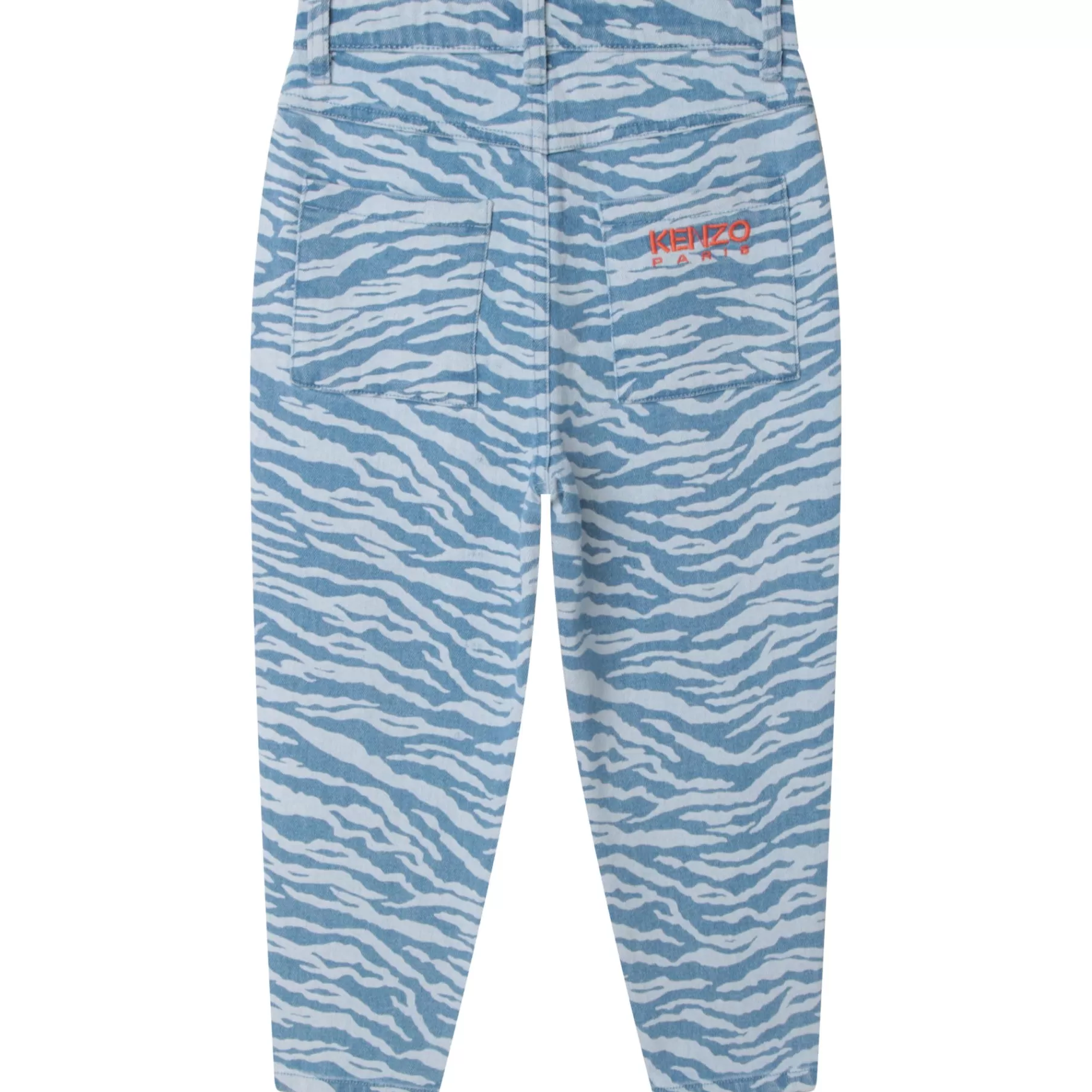 Fille KENZO KIDS Jean Tigre En Coton