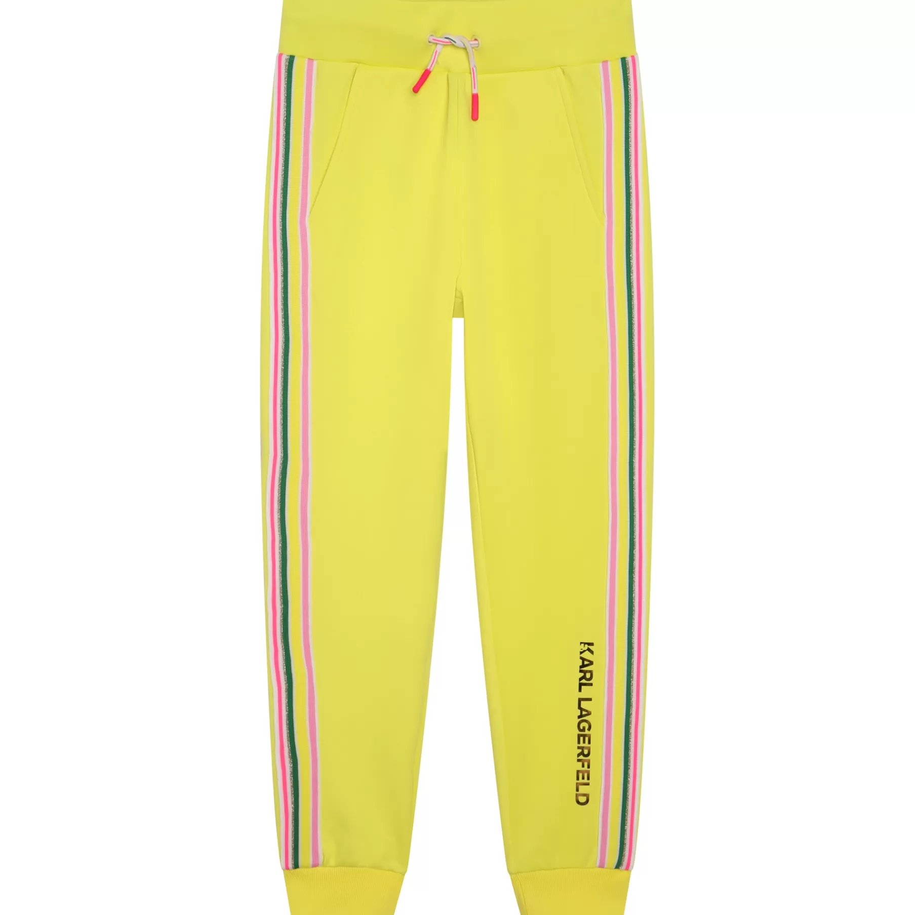 Fille KARL LAGERFELD KIDS Jogging Avec Bandes Rayees