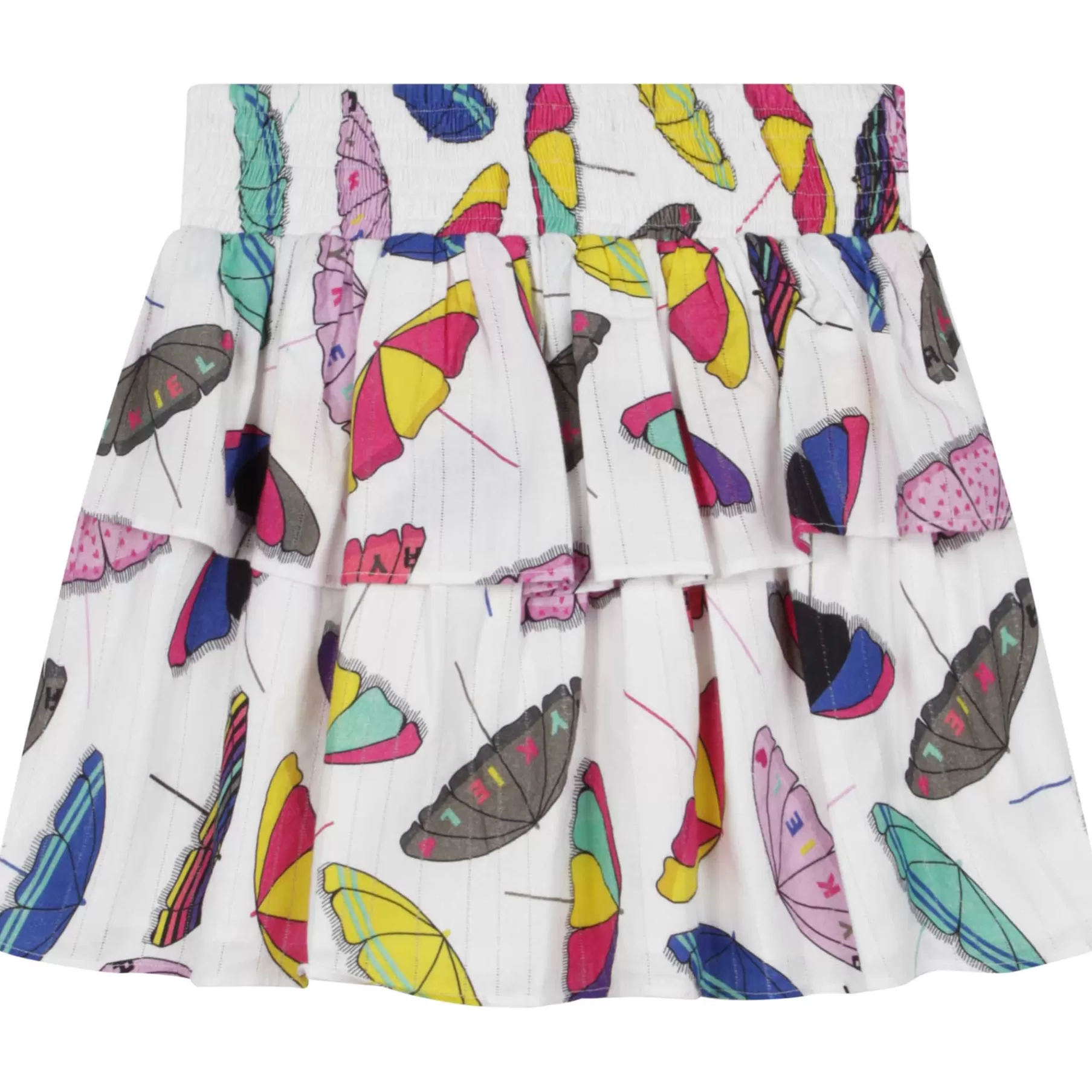 Fille SONIA RYKIEL Jupe A Volants En Popeline