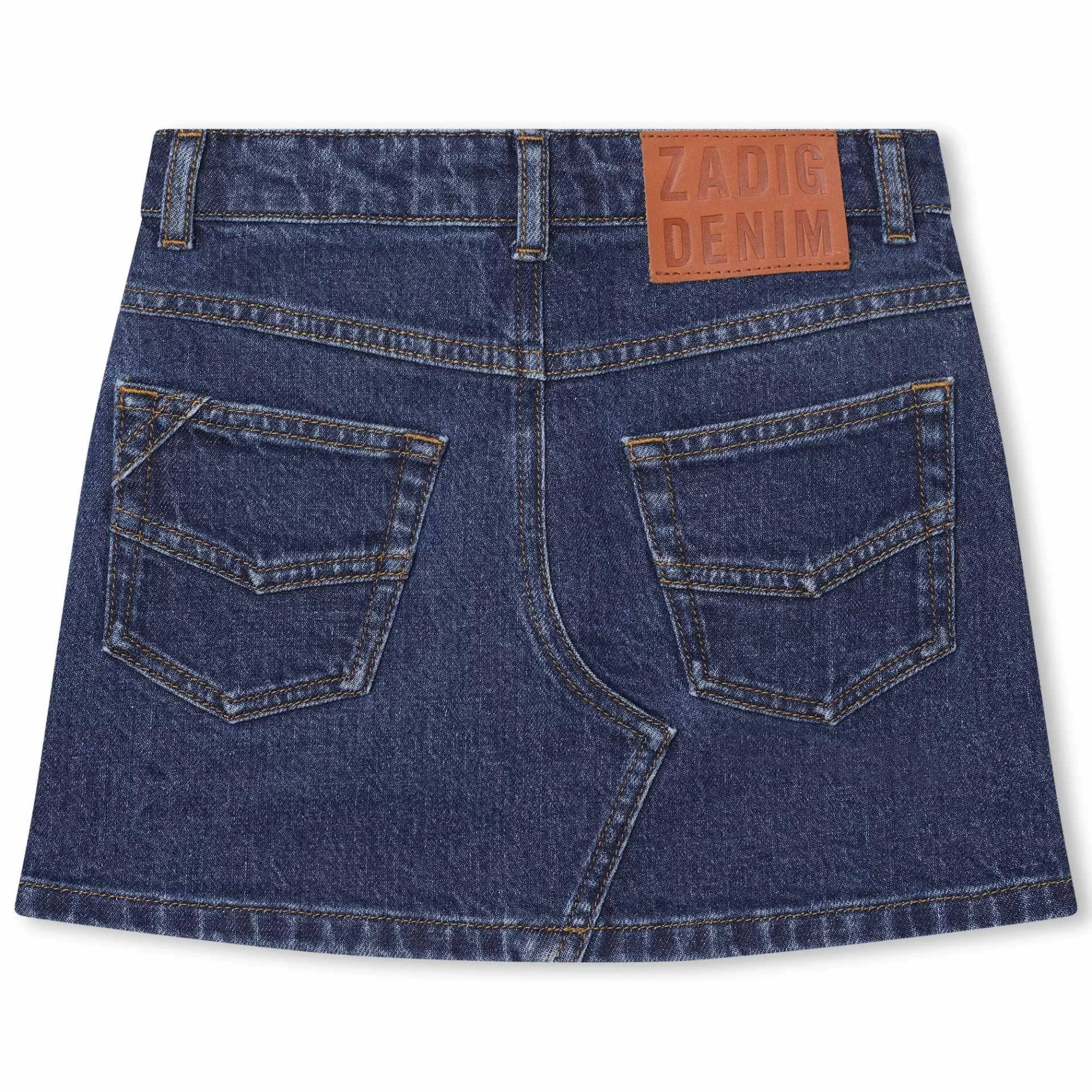 Fille ZADIG & VOLTAIRE Jupe En Jean Taille Ajustable