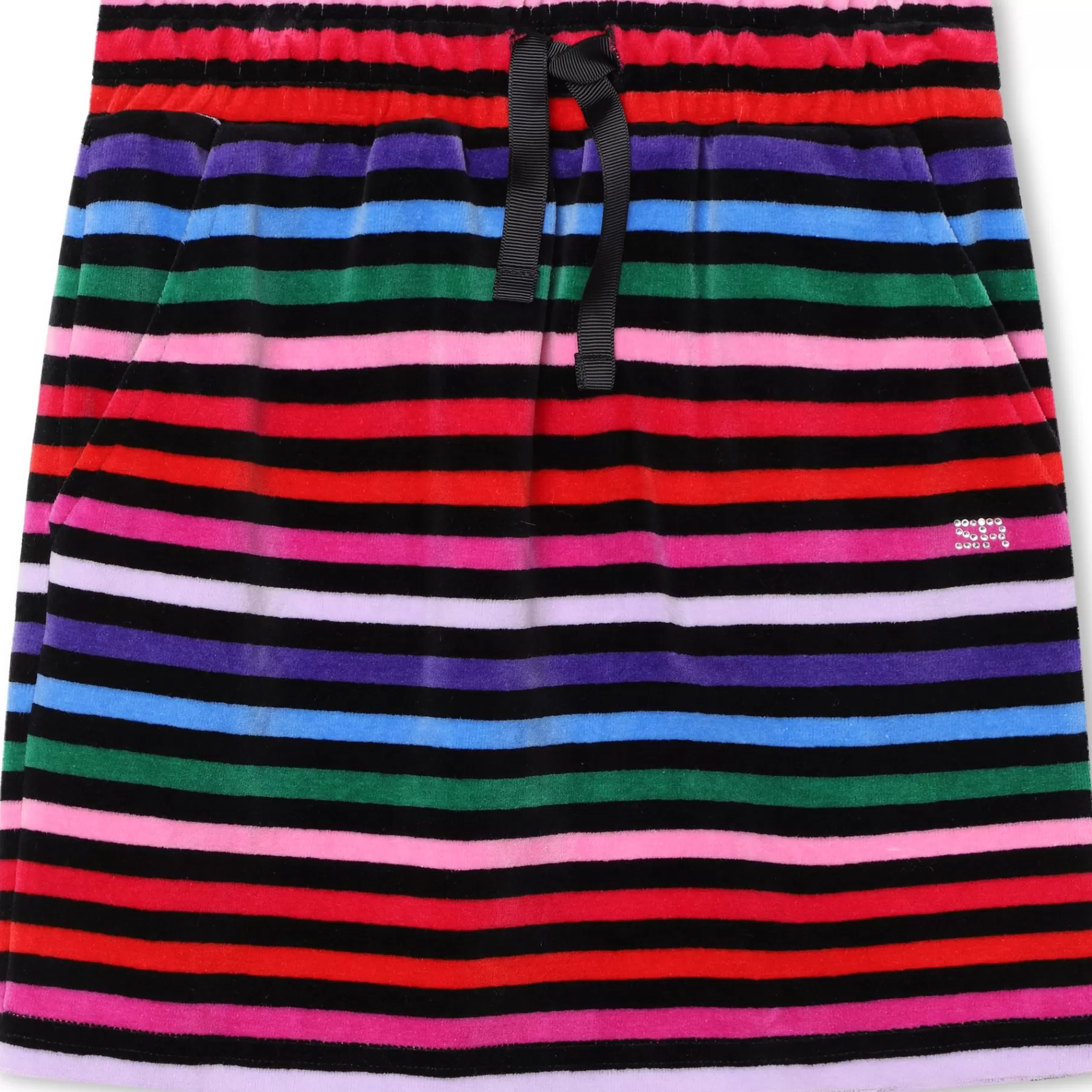 Fille SONIA RYKIEL Jupe En Velours Raye