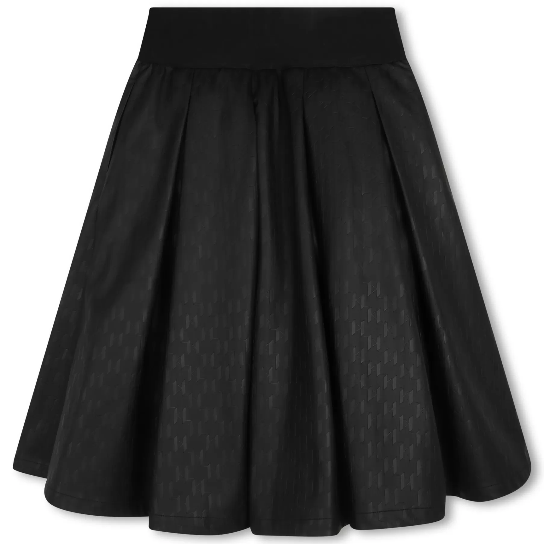 Fille KARL LAGERFELD KIDS Jupe Midi En Toile Enduite