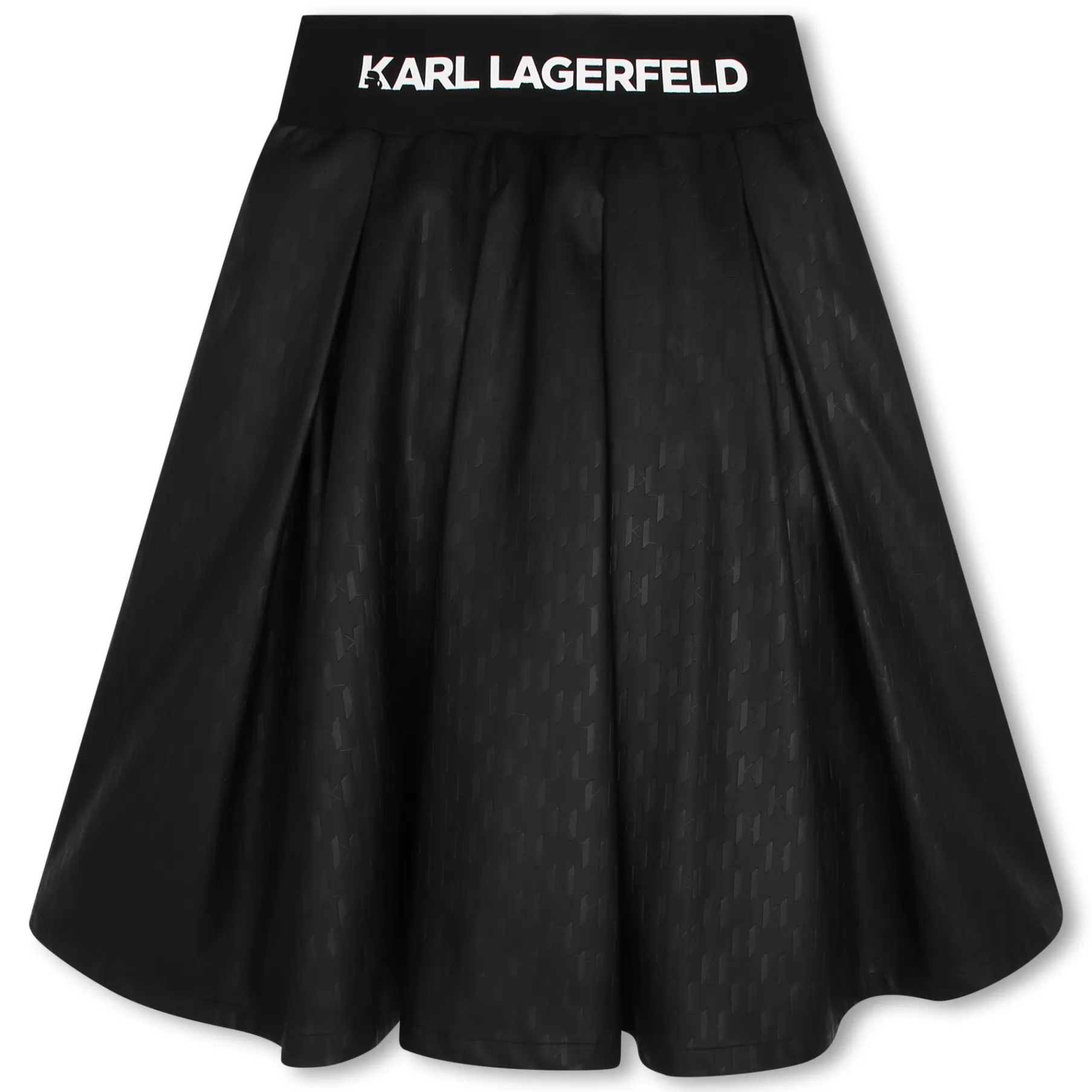Fille KARL LAGERFELD KIDS Jupe Midi En Toile Enduite