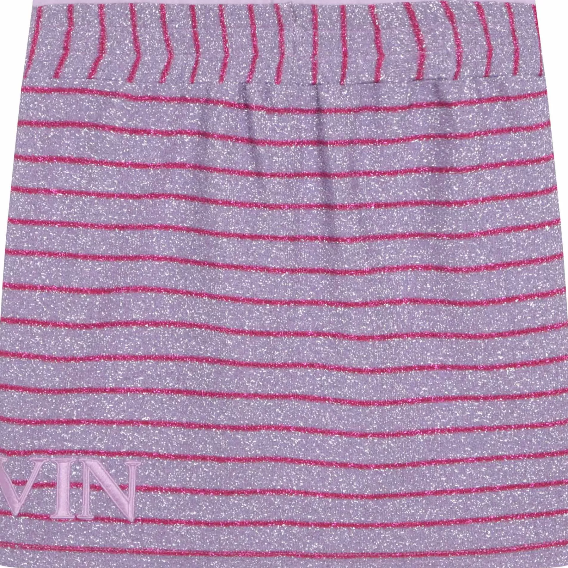Fille LANVIN Jupe Molletonnee A Rayures