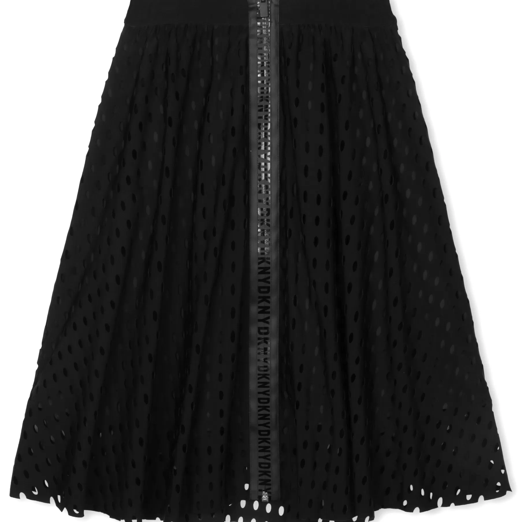 Fille DKNY Jupe Zippee A Motifs Ajoures