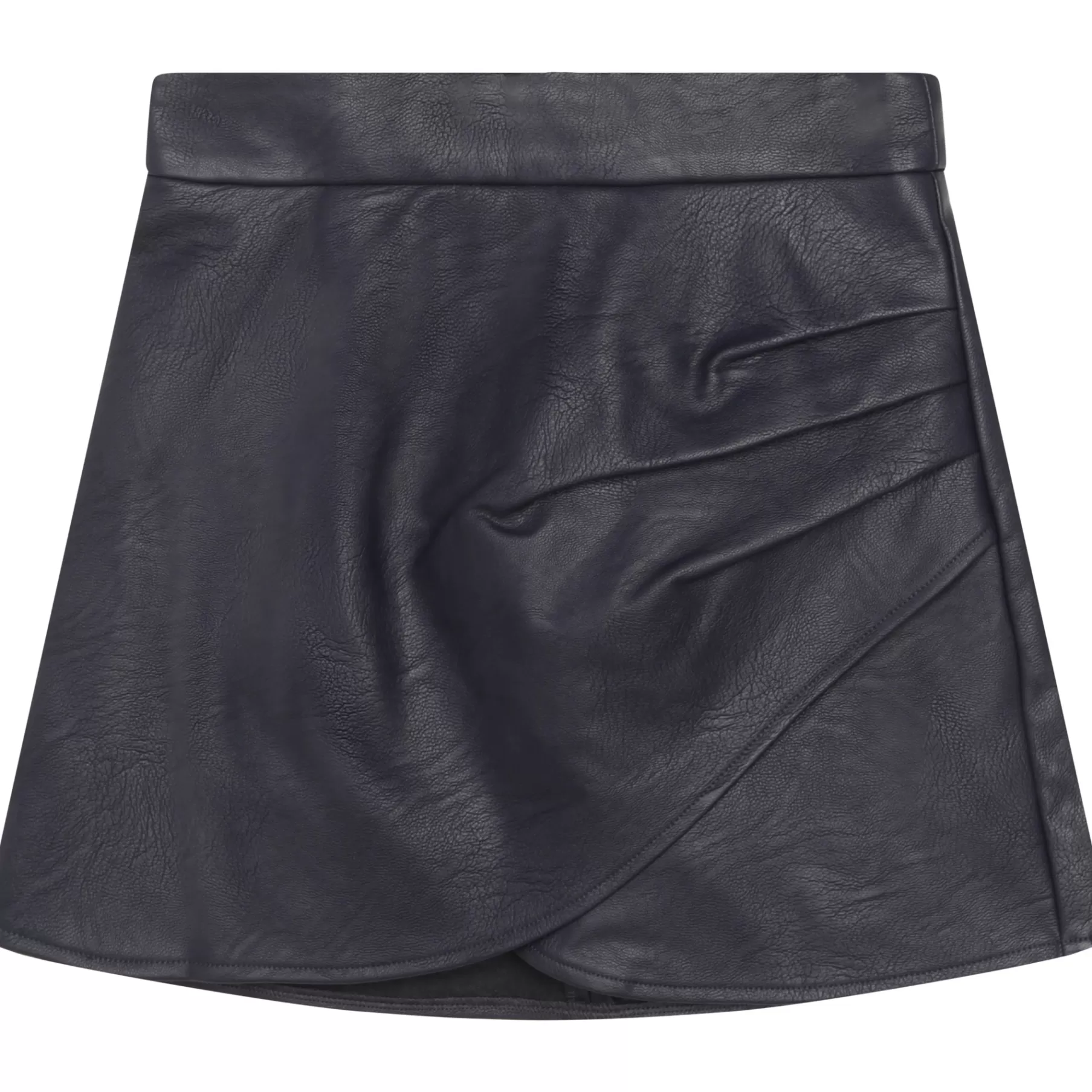 Fille ZADIG & VOLTAIRE Jupe Zippee En Toile Enduite
