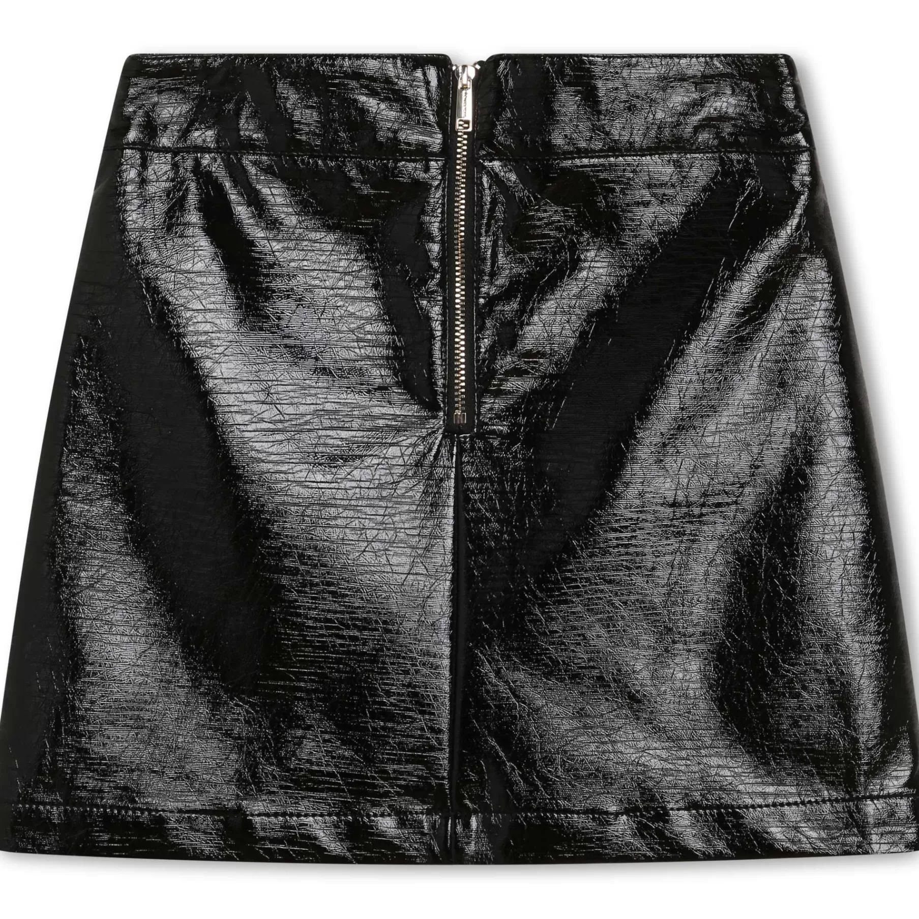 Fille MICHAEL KORS Jupe Zippee En Toile Enduite