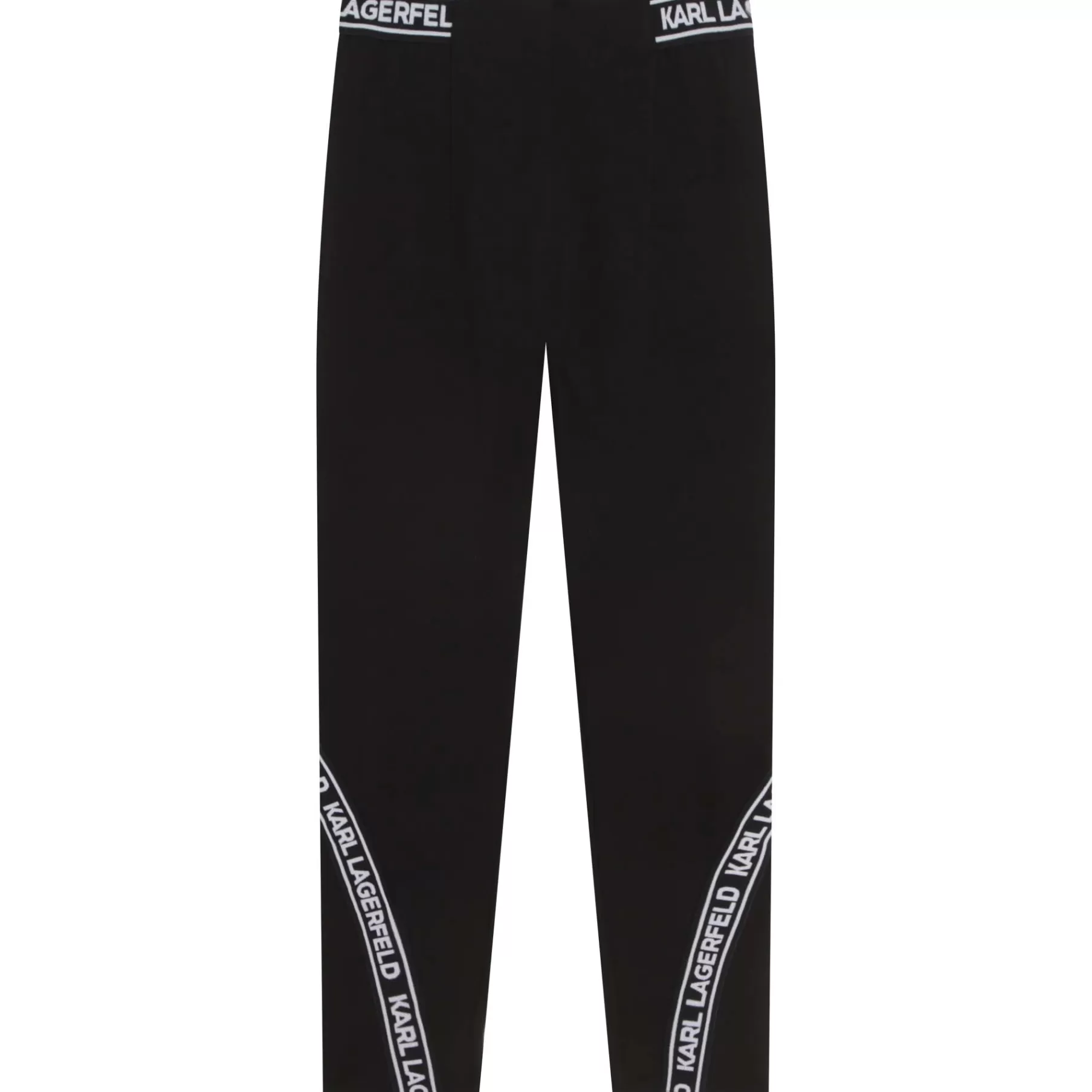 Fille KARL LAGERFELD KIDS Legging A Bandes Contrastees