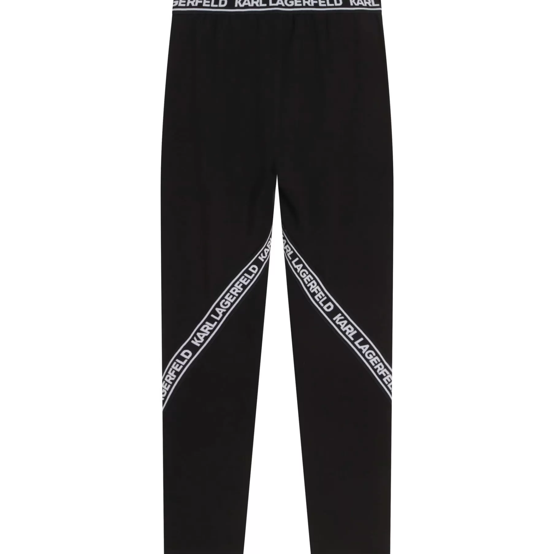 Fille KARL LAGERFELD KIDS Legging A Bandes Contrastees