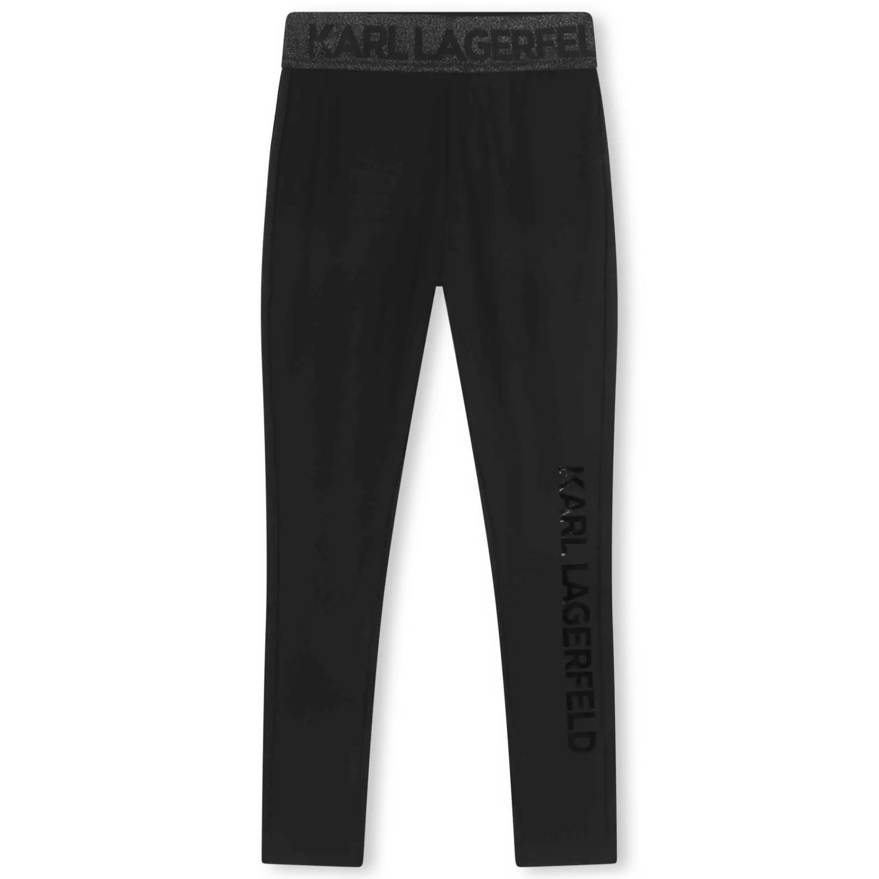 Fille KARL LAGERFELD KIDS Legging Avec Imprime Brillant
