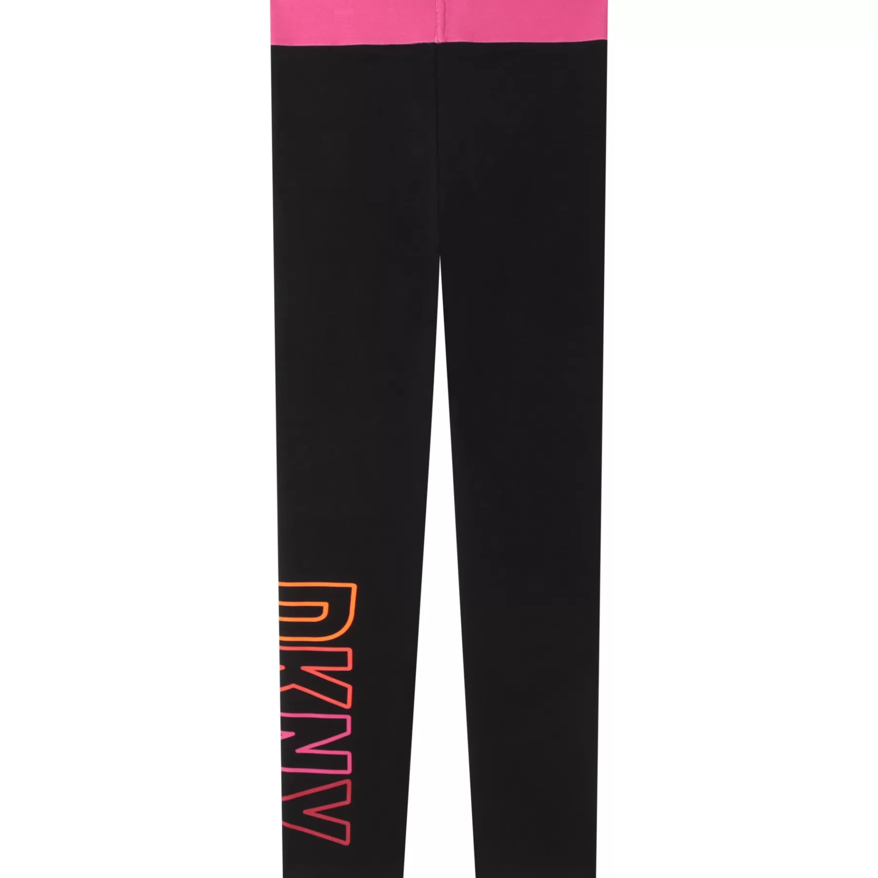 Fille DKNY Legging Avec Taille Contrastee