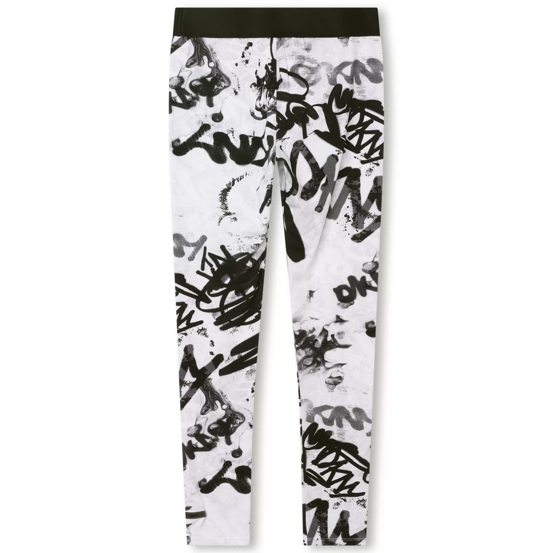 Fille DKNY Legging Bicolore Imprime