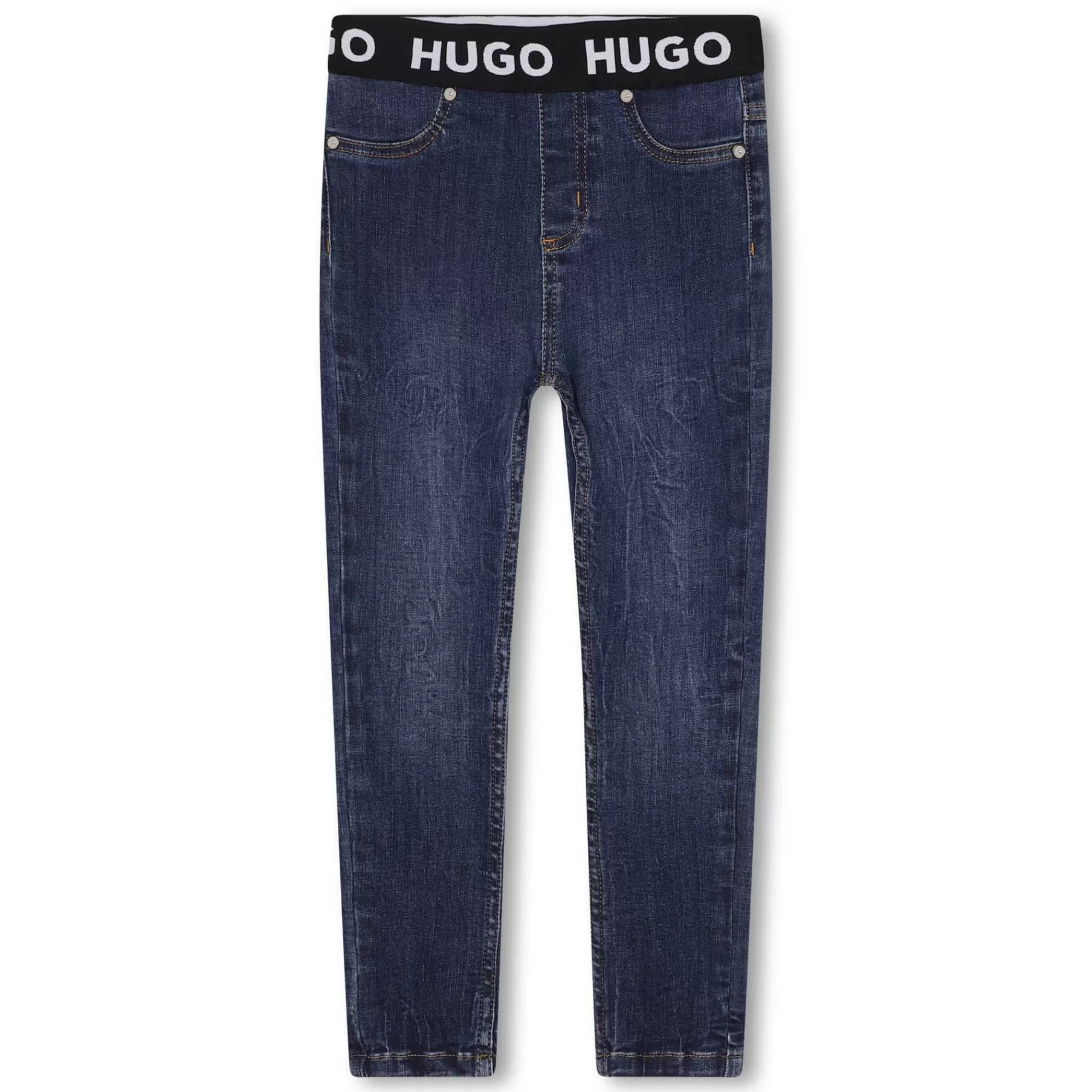 Fille HUGO Legging En Denim