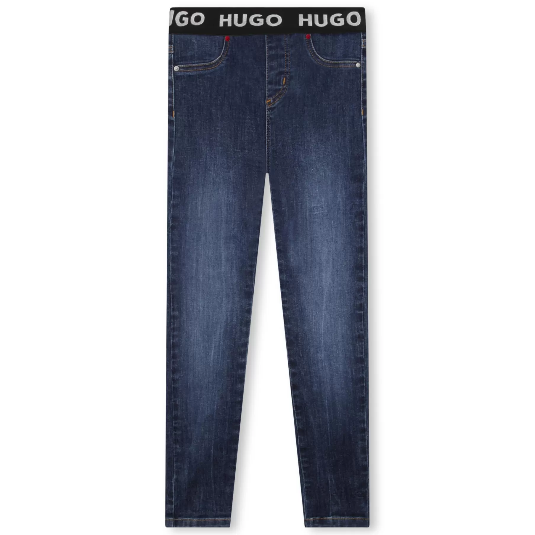 Fille HUGO Legging En Denim