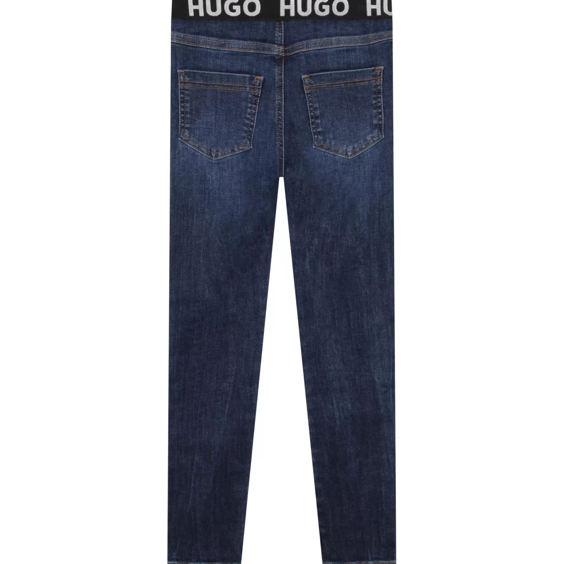 Fille HUGO Legging En Denim