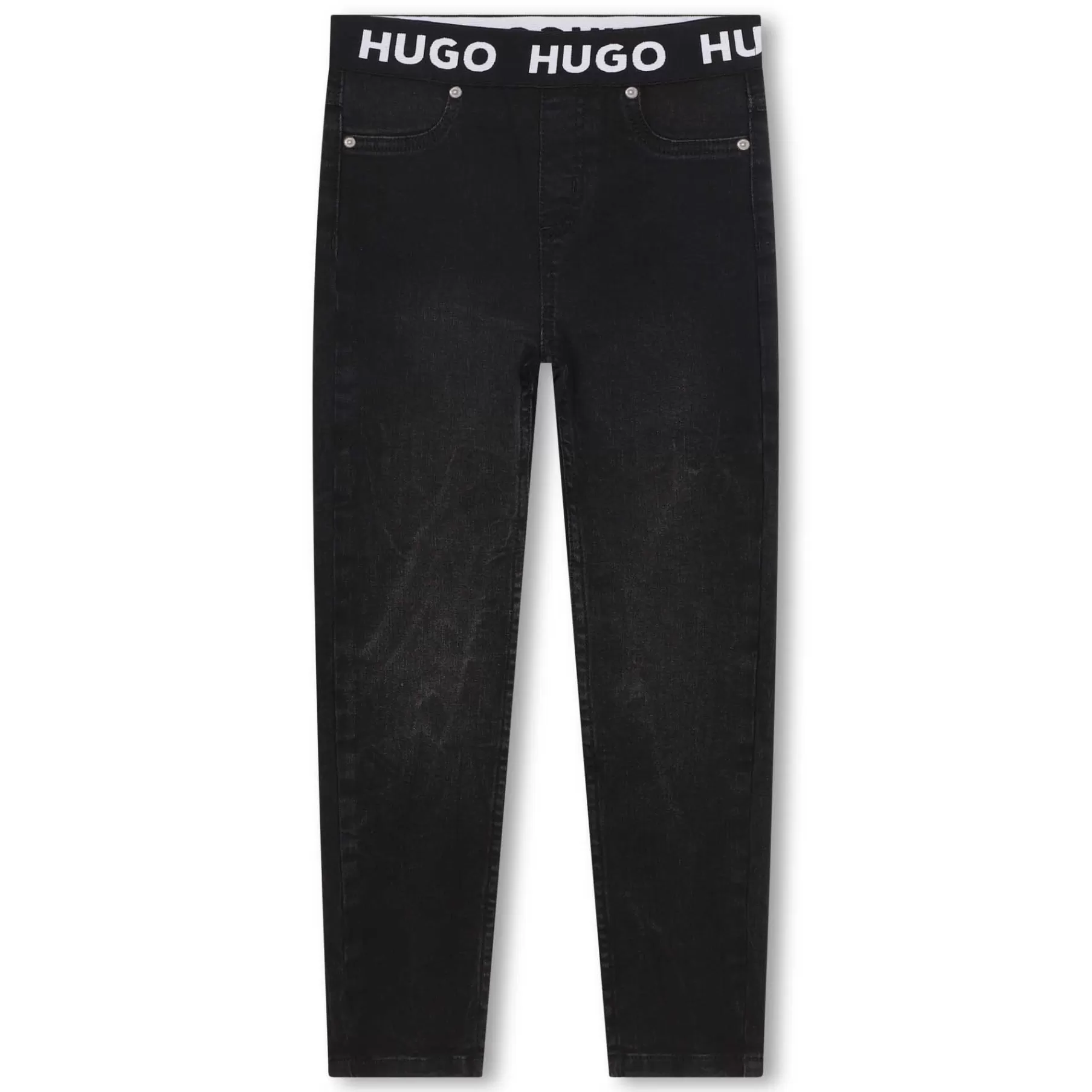 Fille HUGO Legging En Denim Extensible