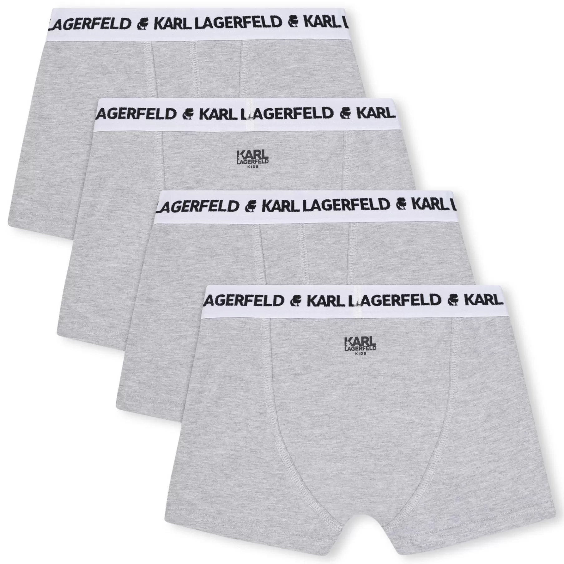 Garçon KARL LAGERFELD KIDS Lot De 2 Boxers En Coton