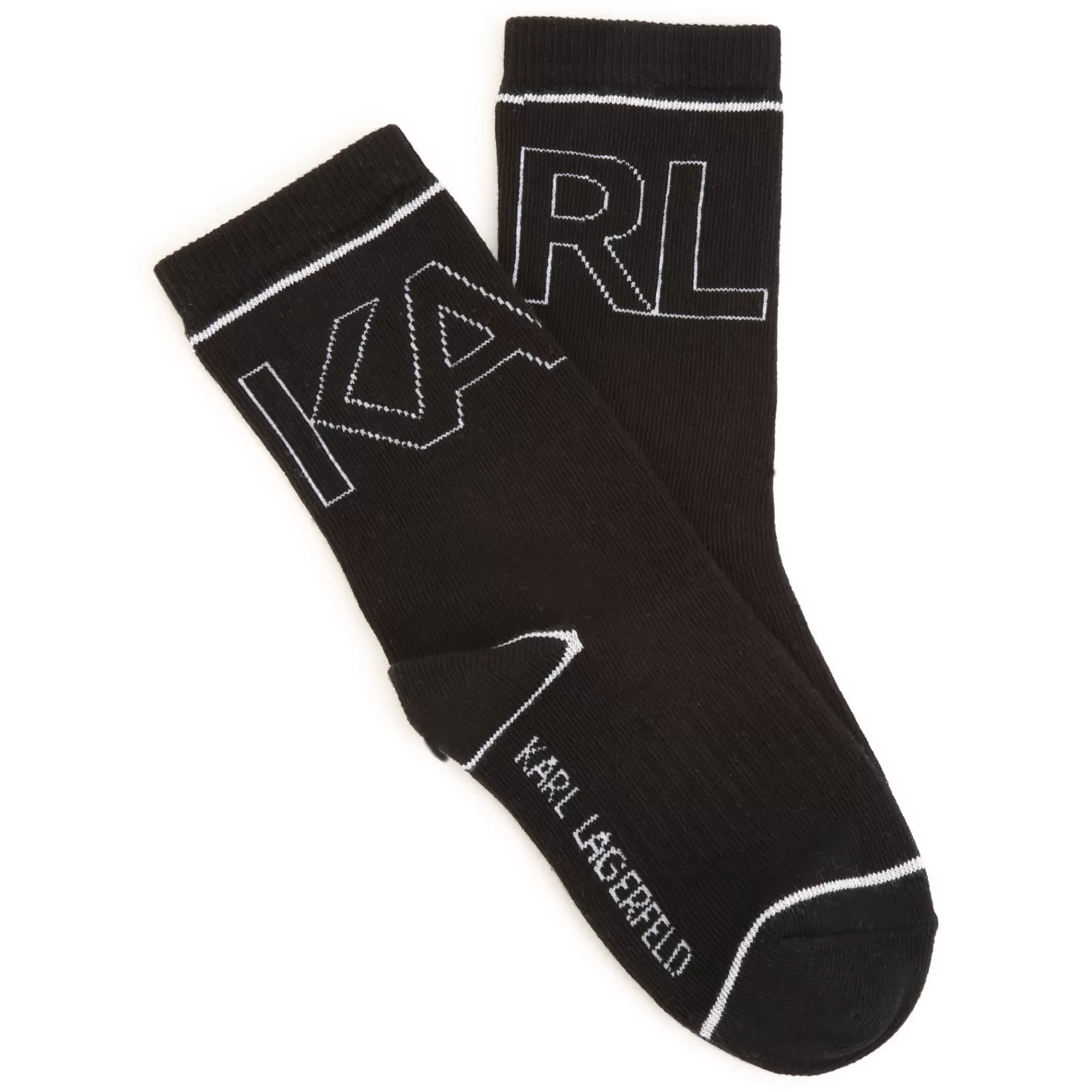 Garçon KARL LAGERFELD KIDS Lot De 2 Paires De Chaussettes