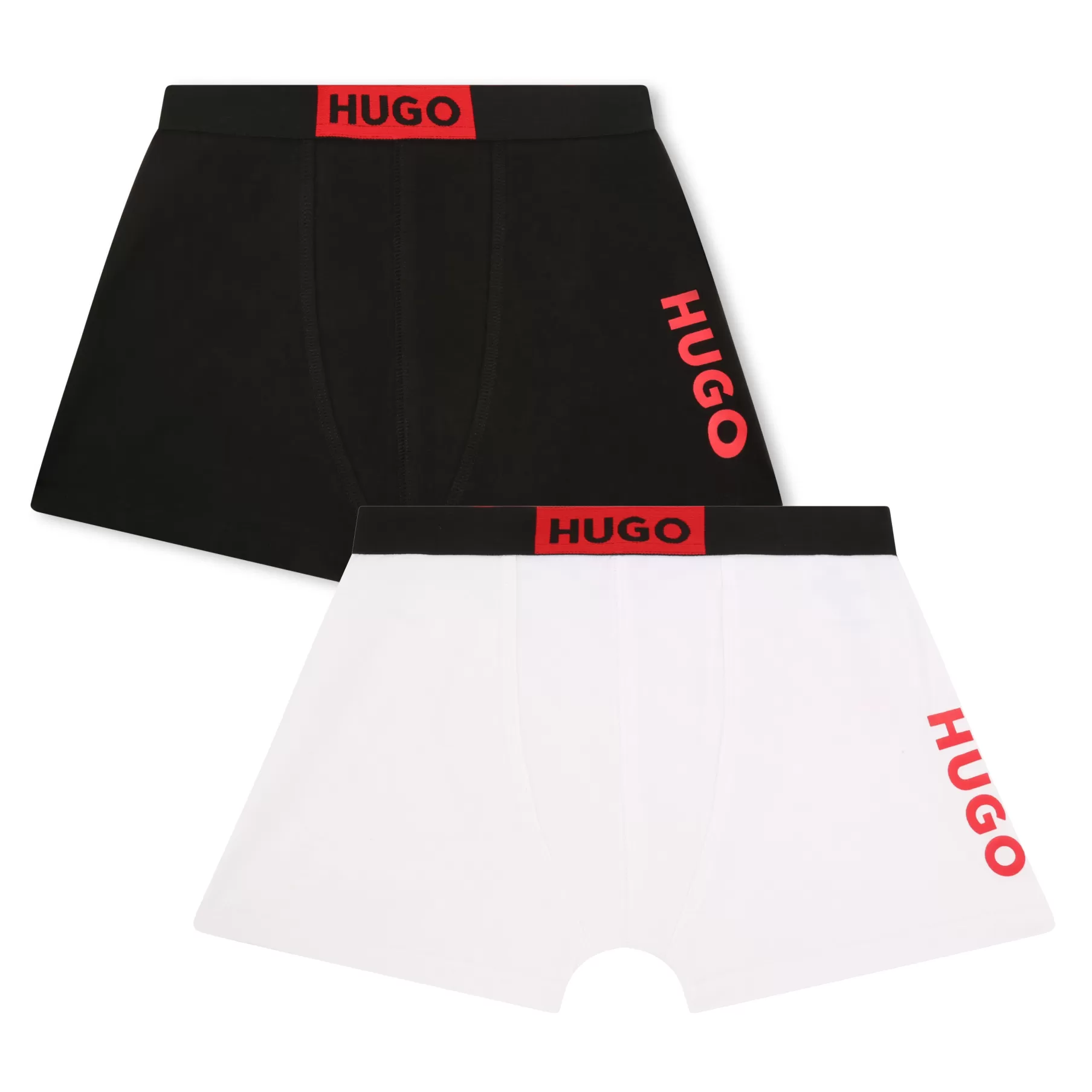 Garçon HUGO Lot De Deux Boxers Avec Logo