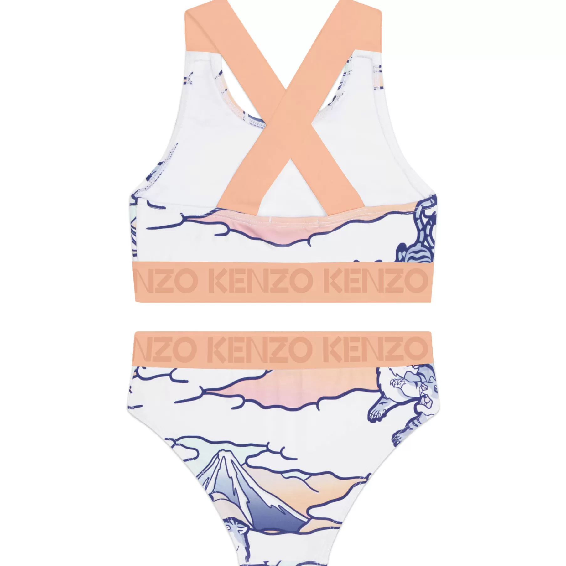 Fille KENZO KIDS Maillot Deux Pieces Imprime