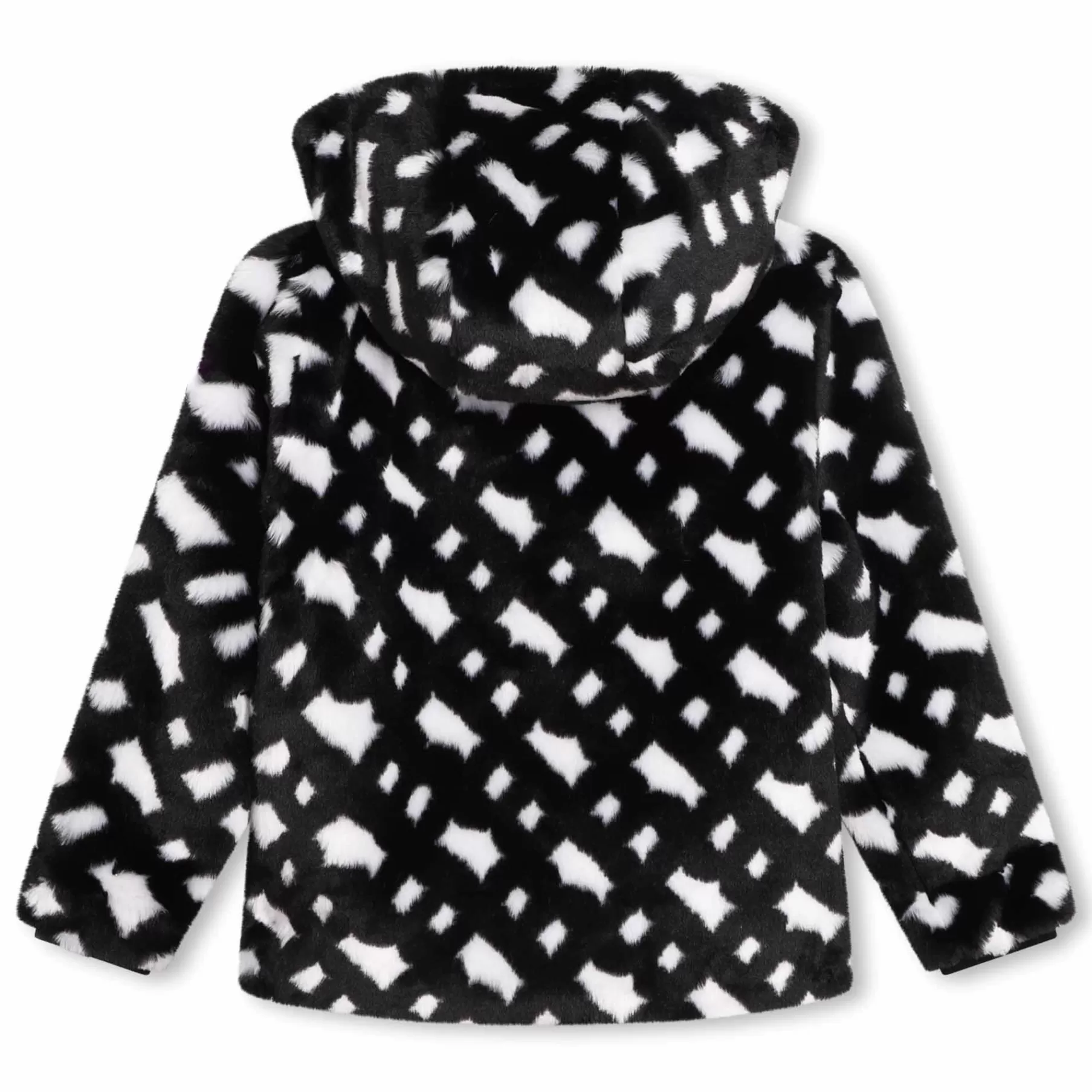 Fille BOSS Manteau Duveteux A Capuche