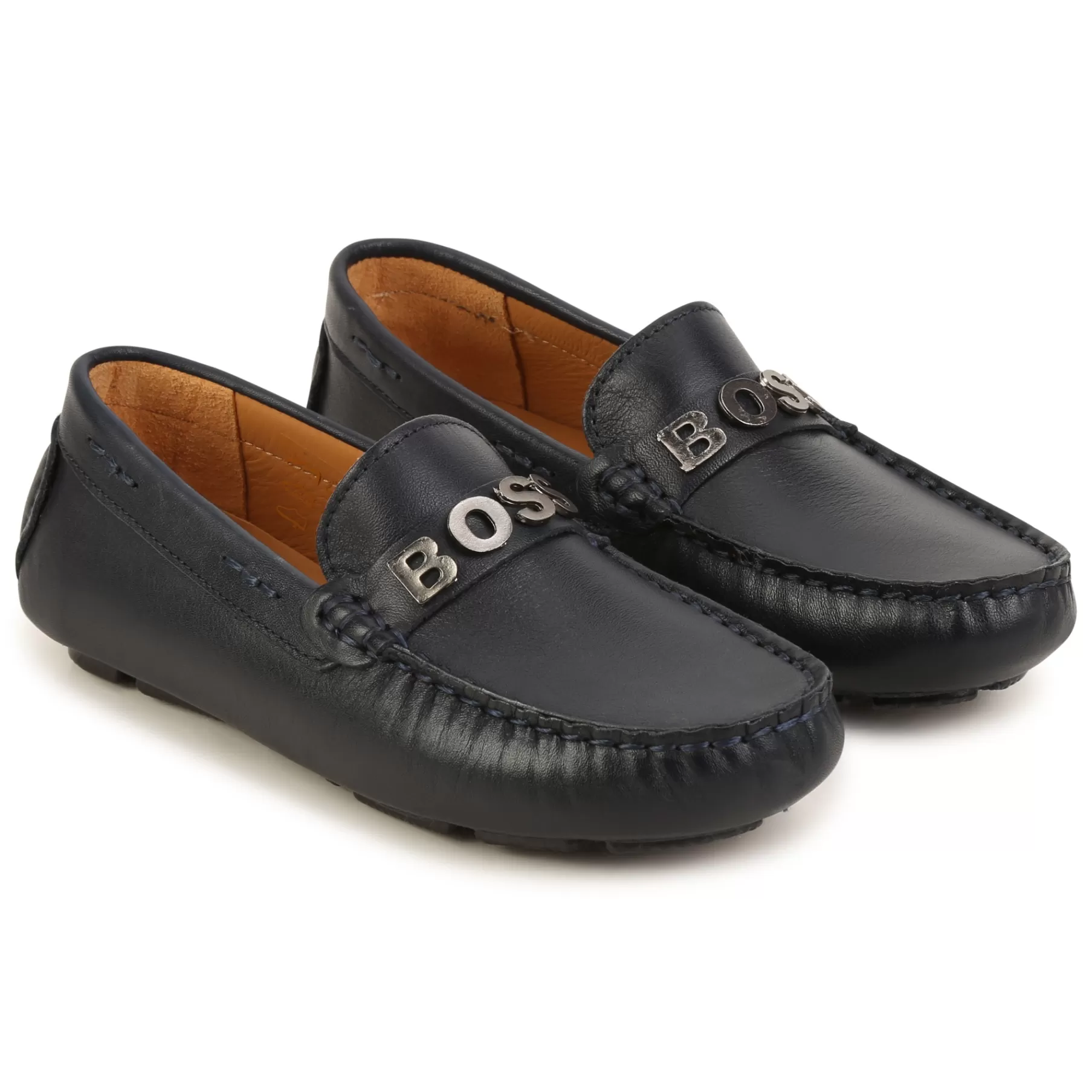 Garçon BOSS Mocassins En Cuir