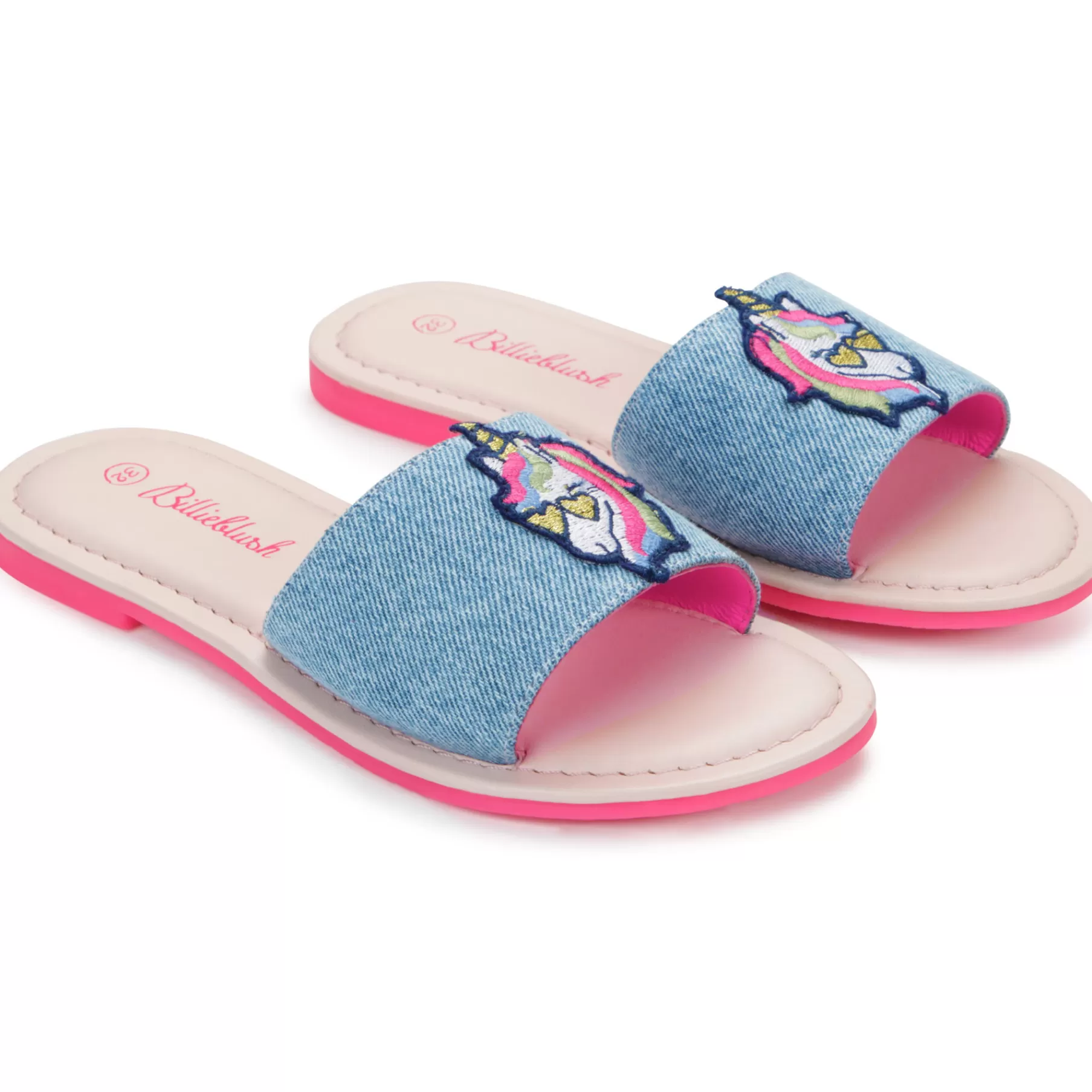 Fille BILLIEBLUSH Mules Avec Licorne Brodee