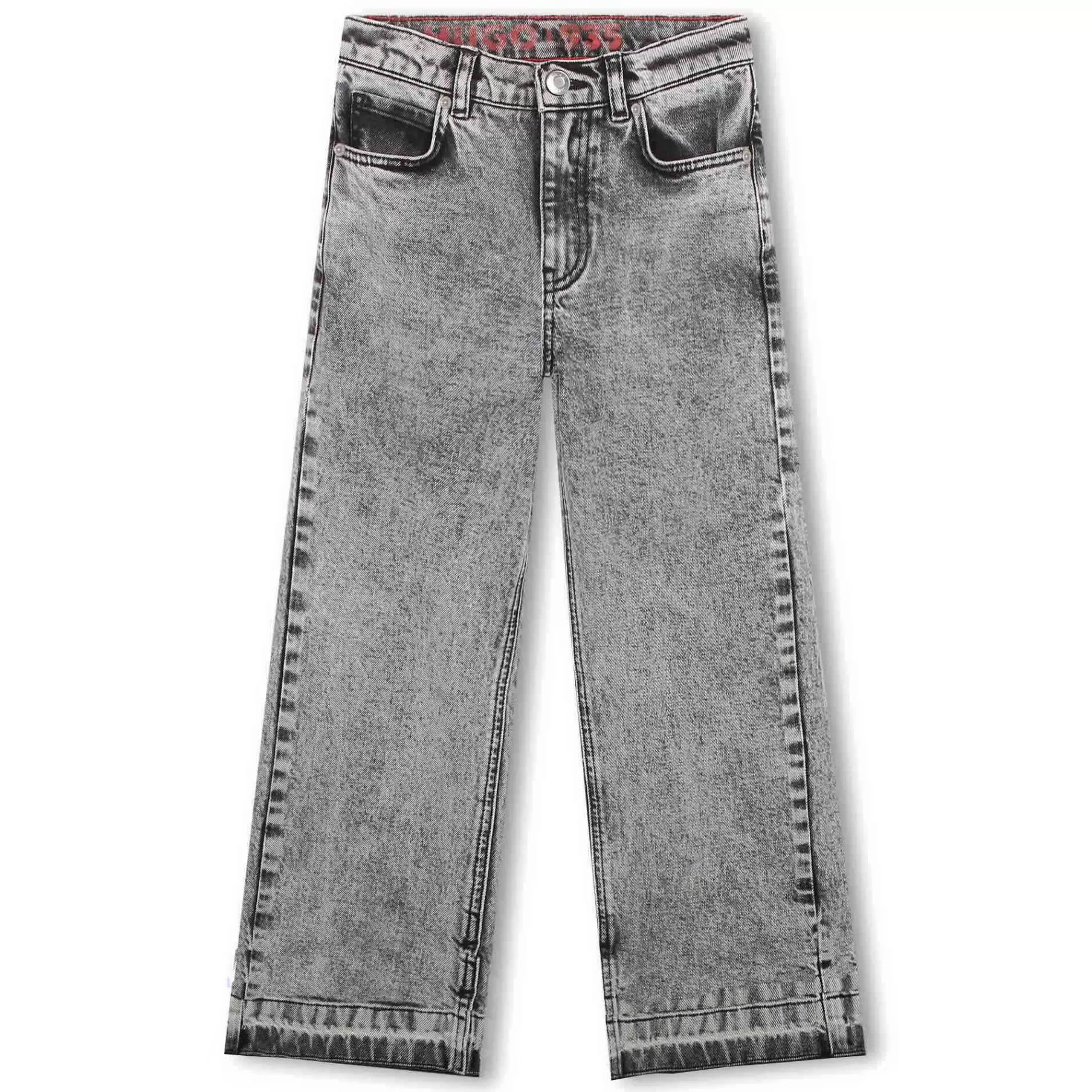 Fille HUGO Pantalon 5 Poches En Denim
