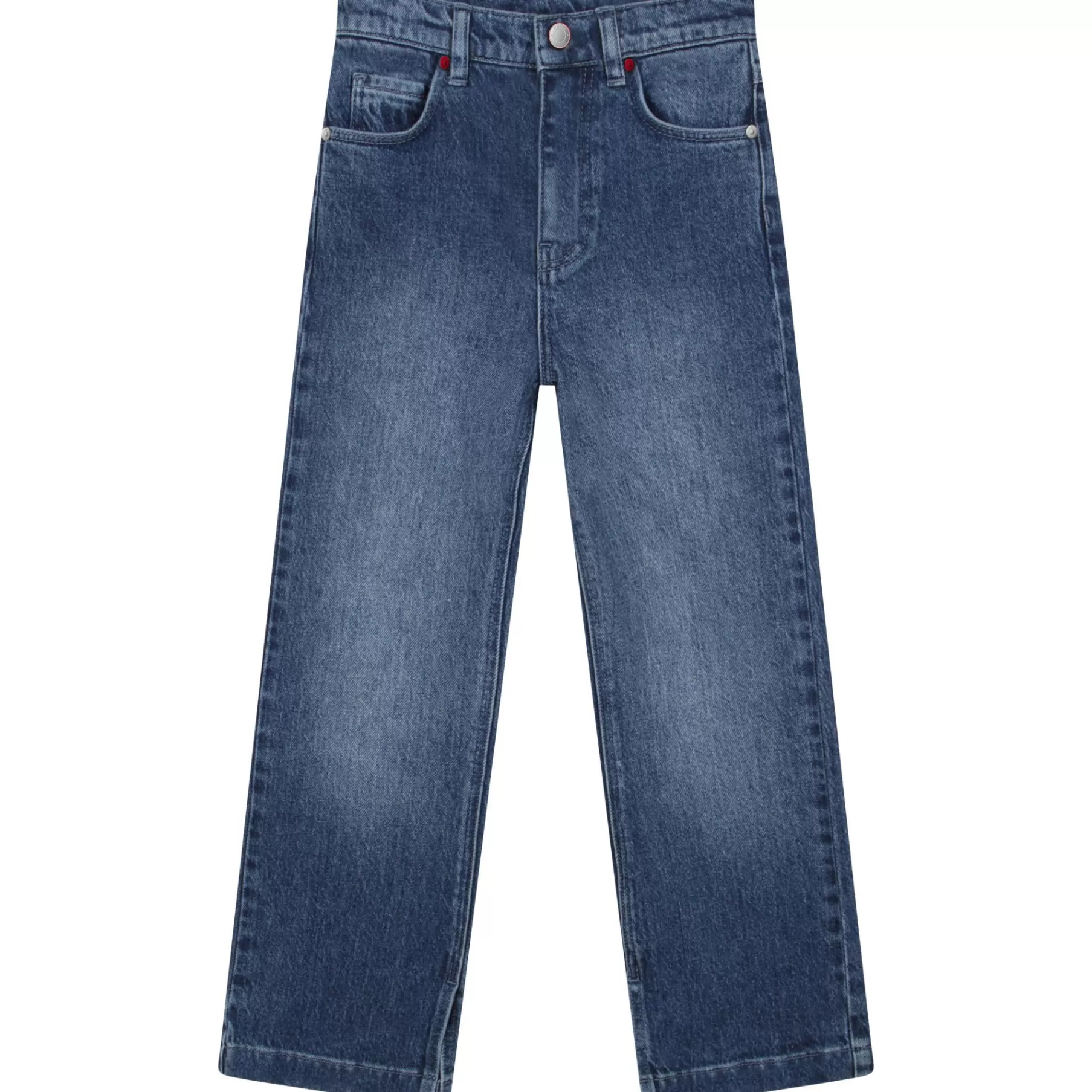 Fille HUGO Pantalon 5 Poches En Denim