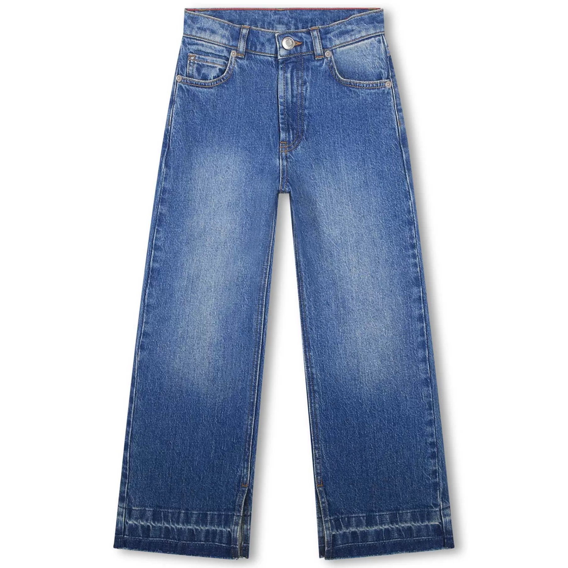 Fille HUGO Pantalon 5 Poches En Denim