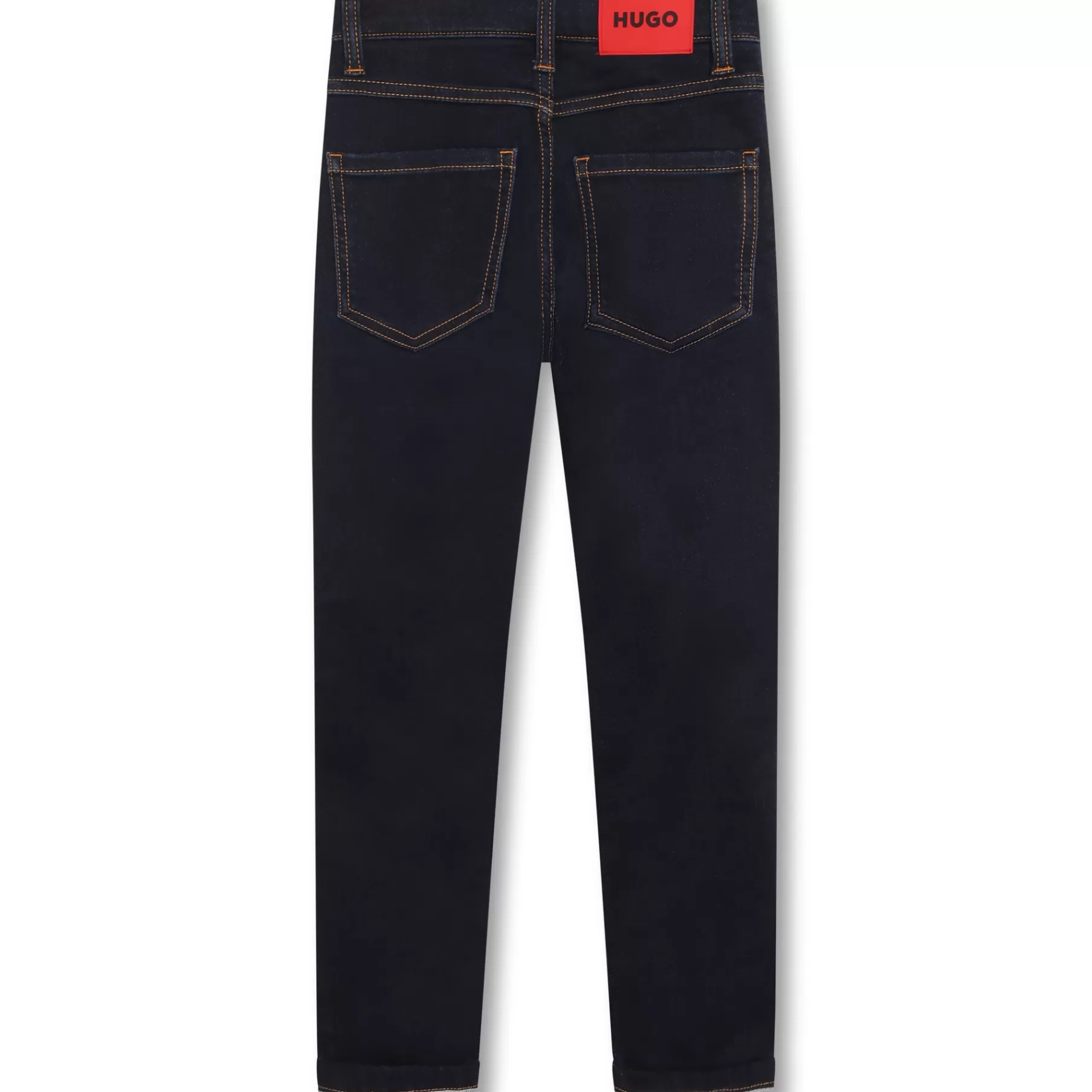 Garçon HUGO Pantalon Ajuste Coton Lyocell