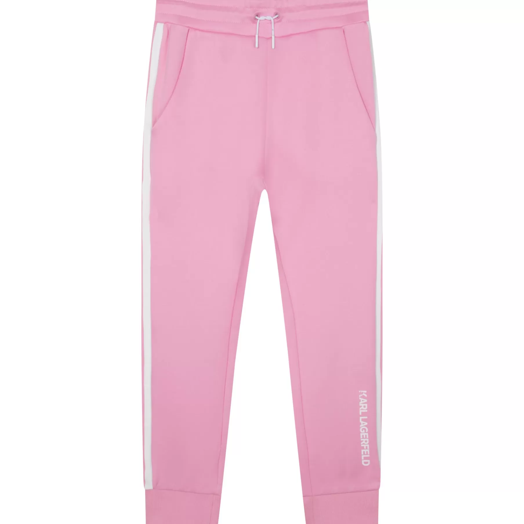 Fille KARL LAGERFELD KIDS Pantalon De Jogging A Bandes