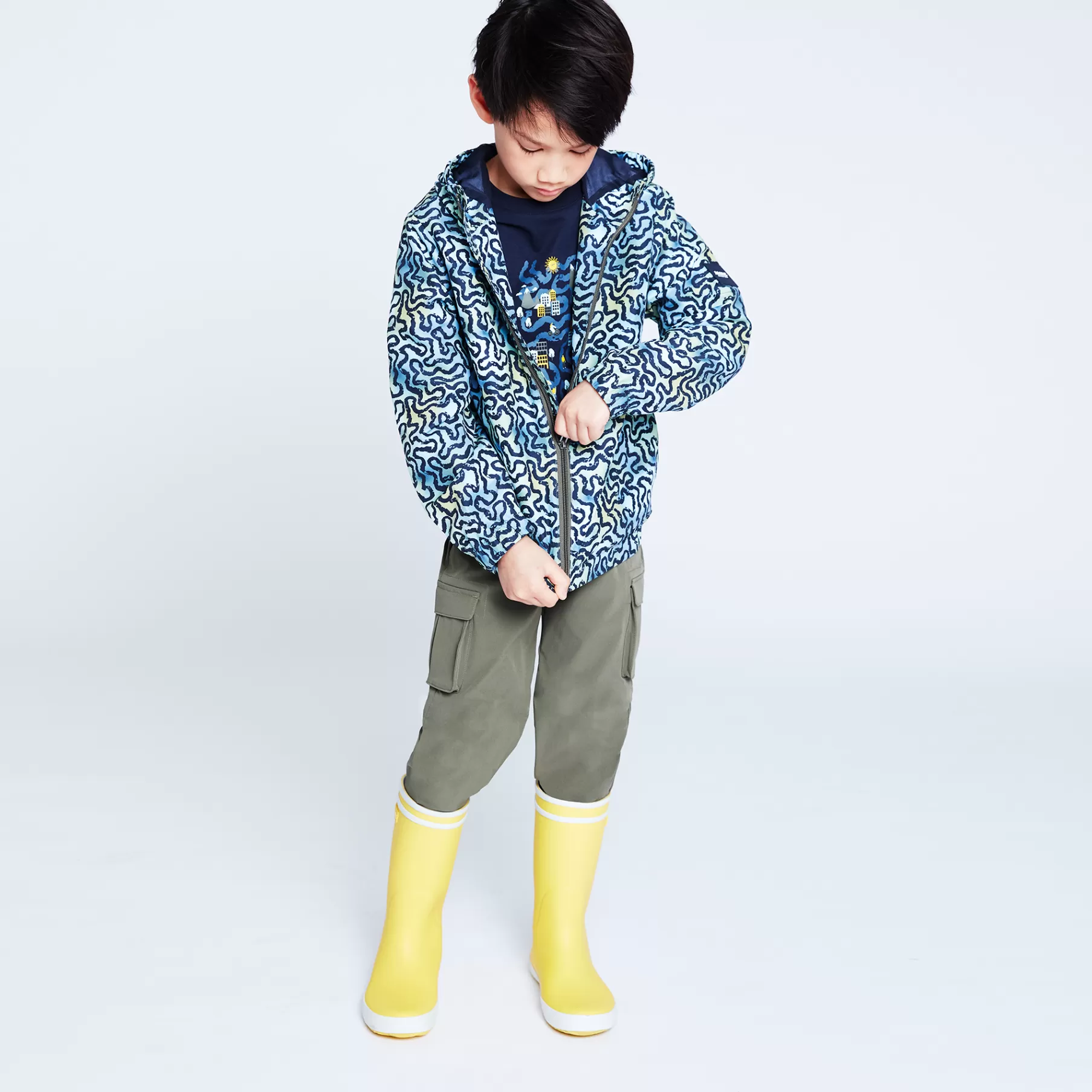 Garçon AIGLE Pantalon Deperlant A Poches