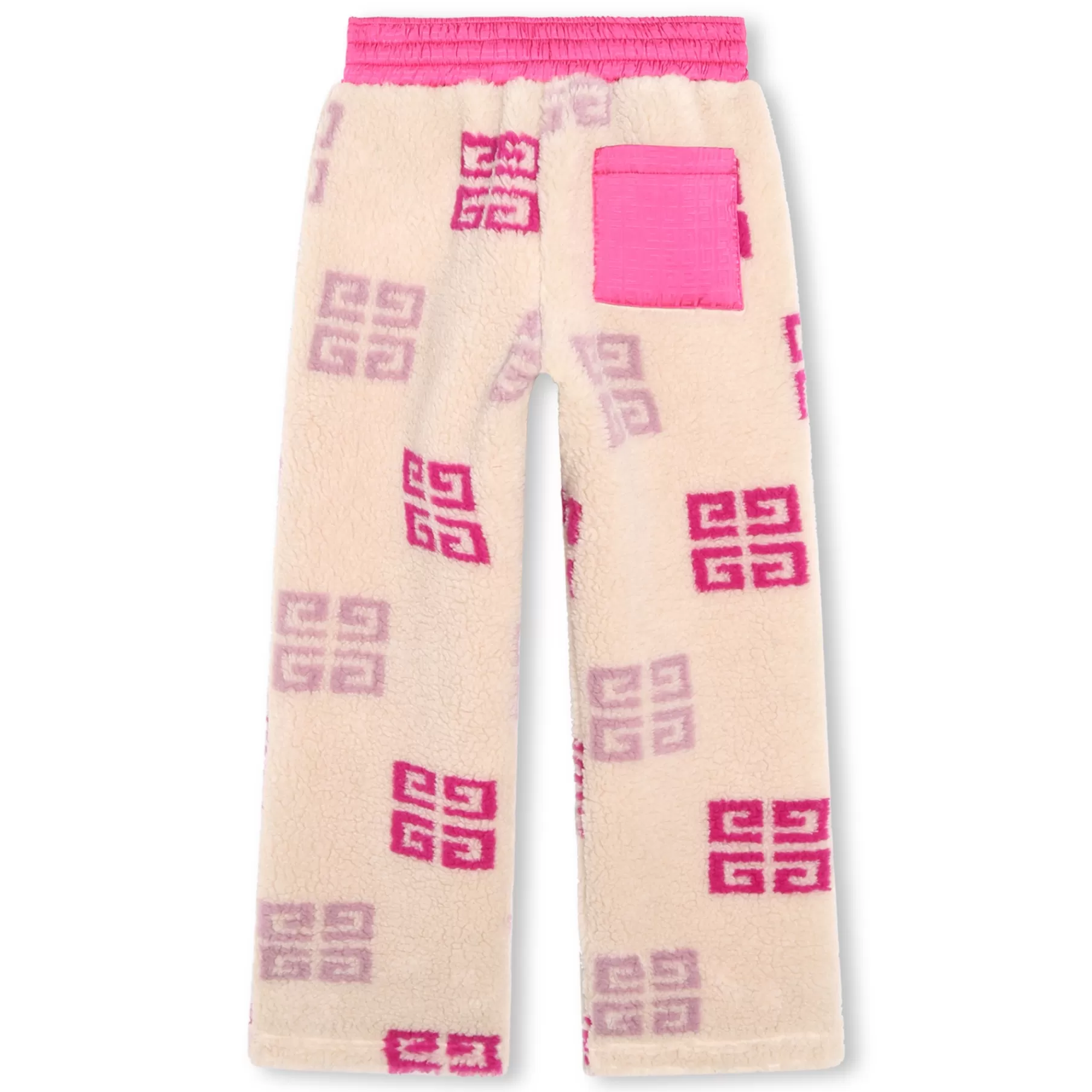 Fille GIVENCHY Pantalon Droit Tissu Peluche