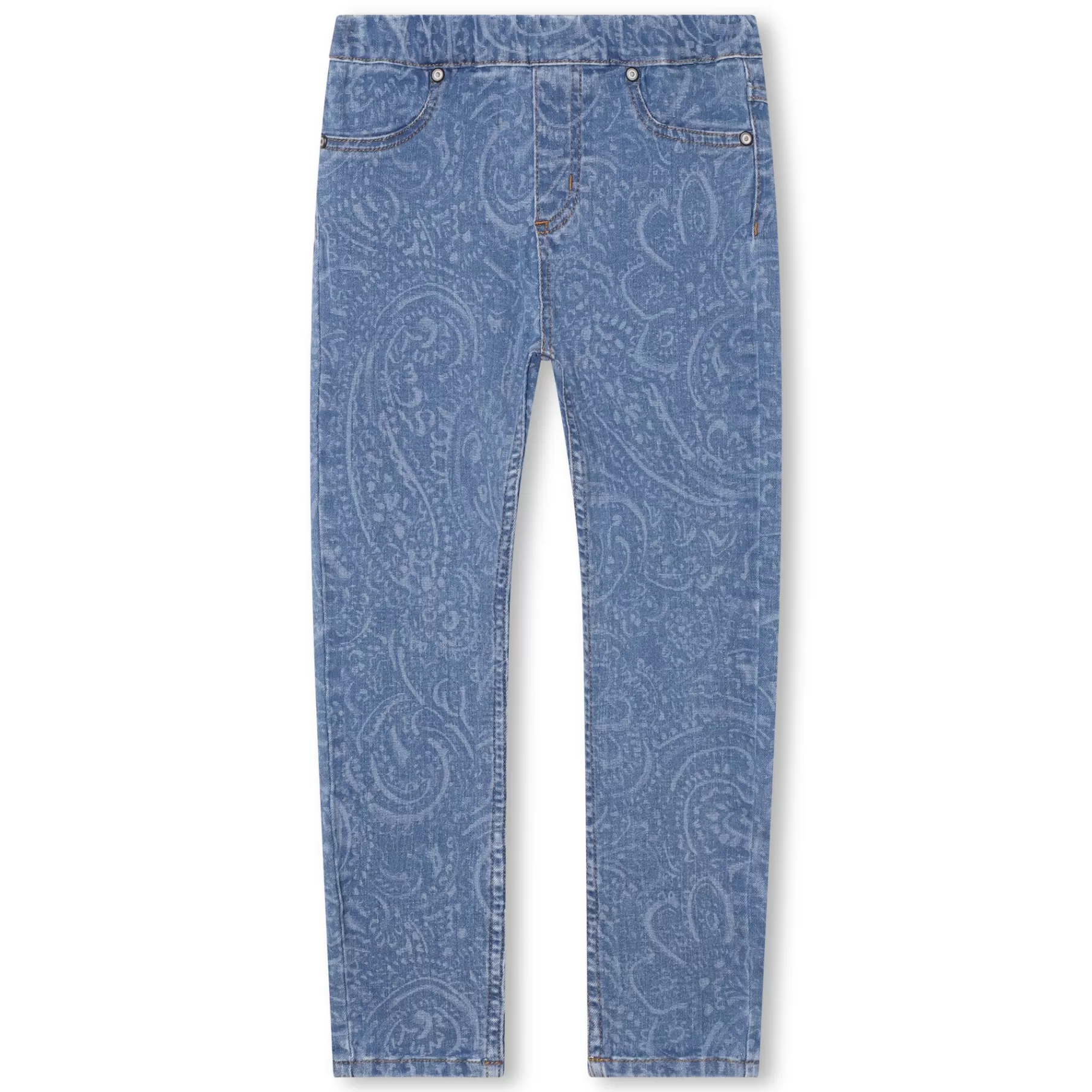 Fille HUGO Pantalon En Denim A Motifs