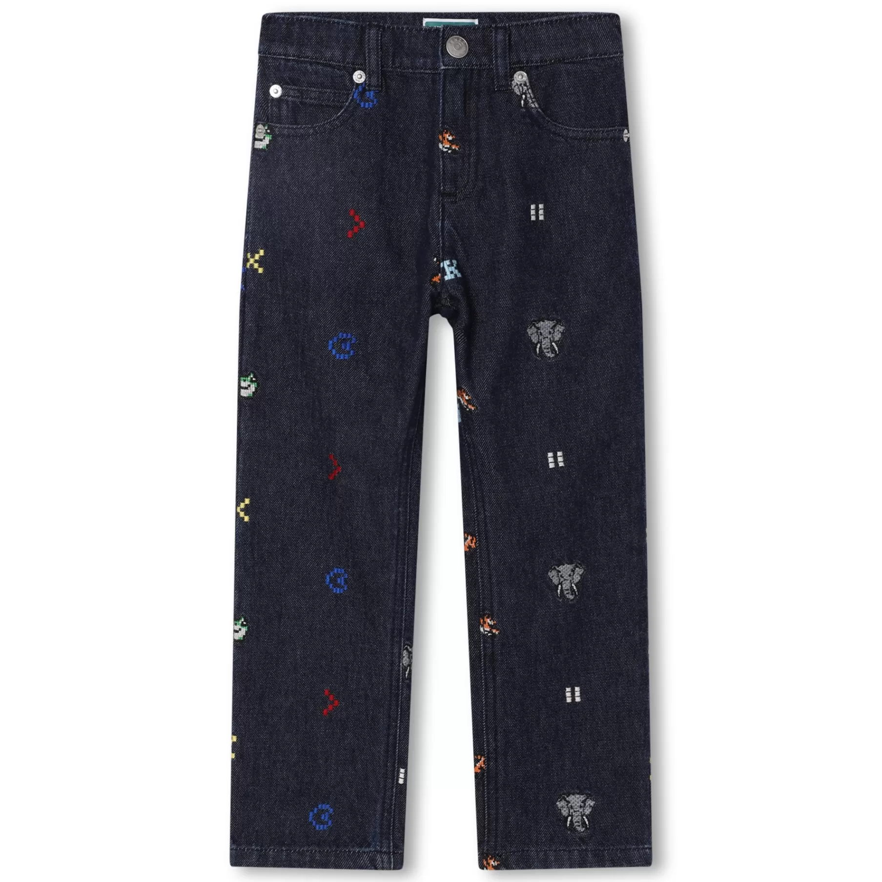 Garçon KENZO KIDS Pantalon En Denim Brode