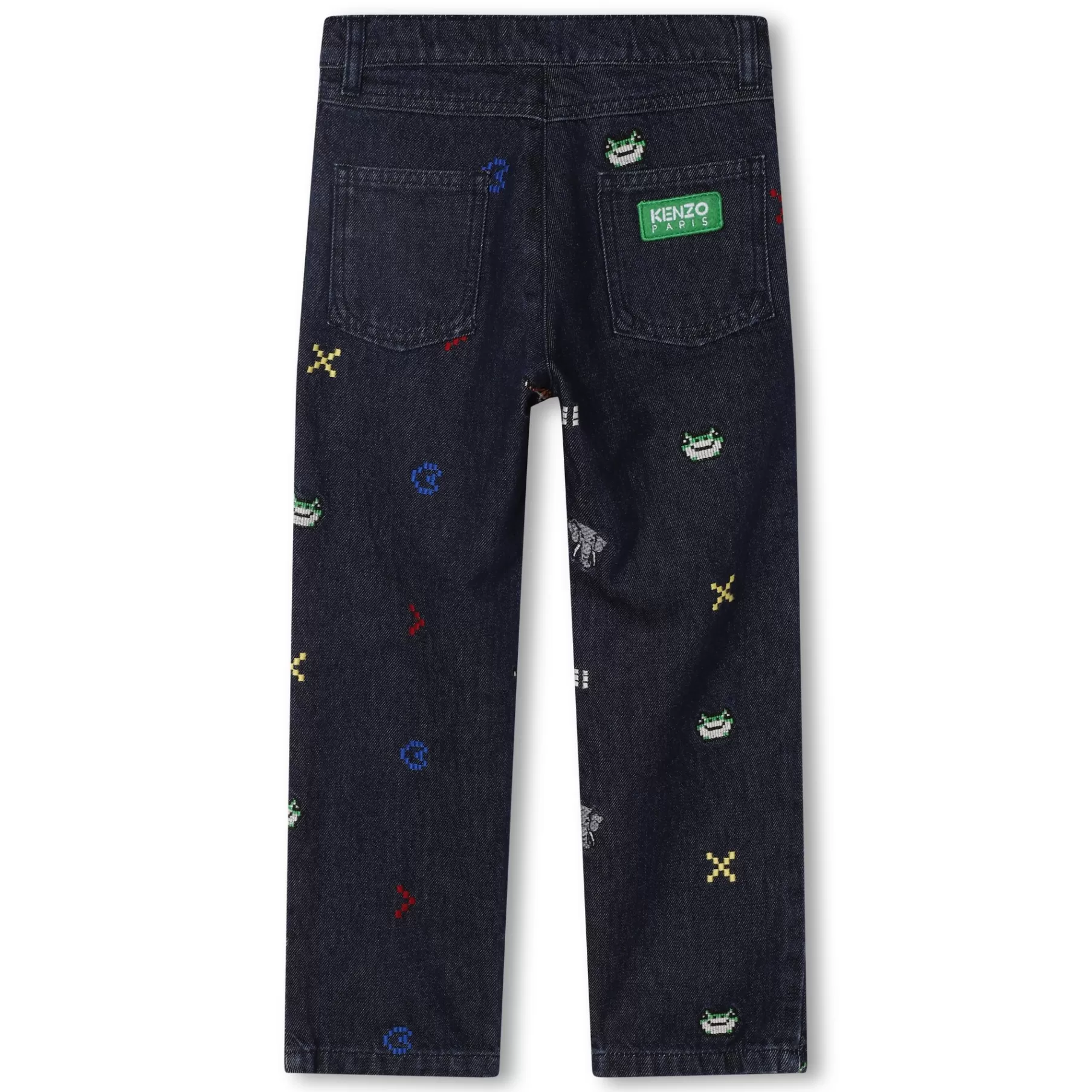 Garçon KENZO KIDS Pantalon En Denim Brode