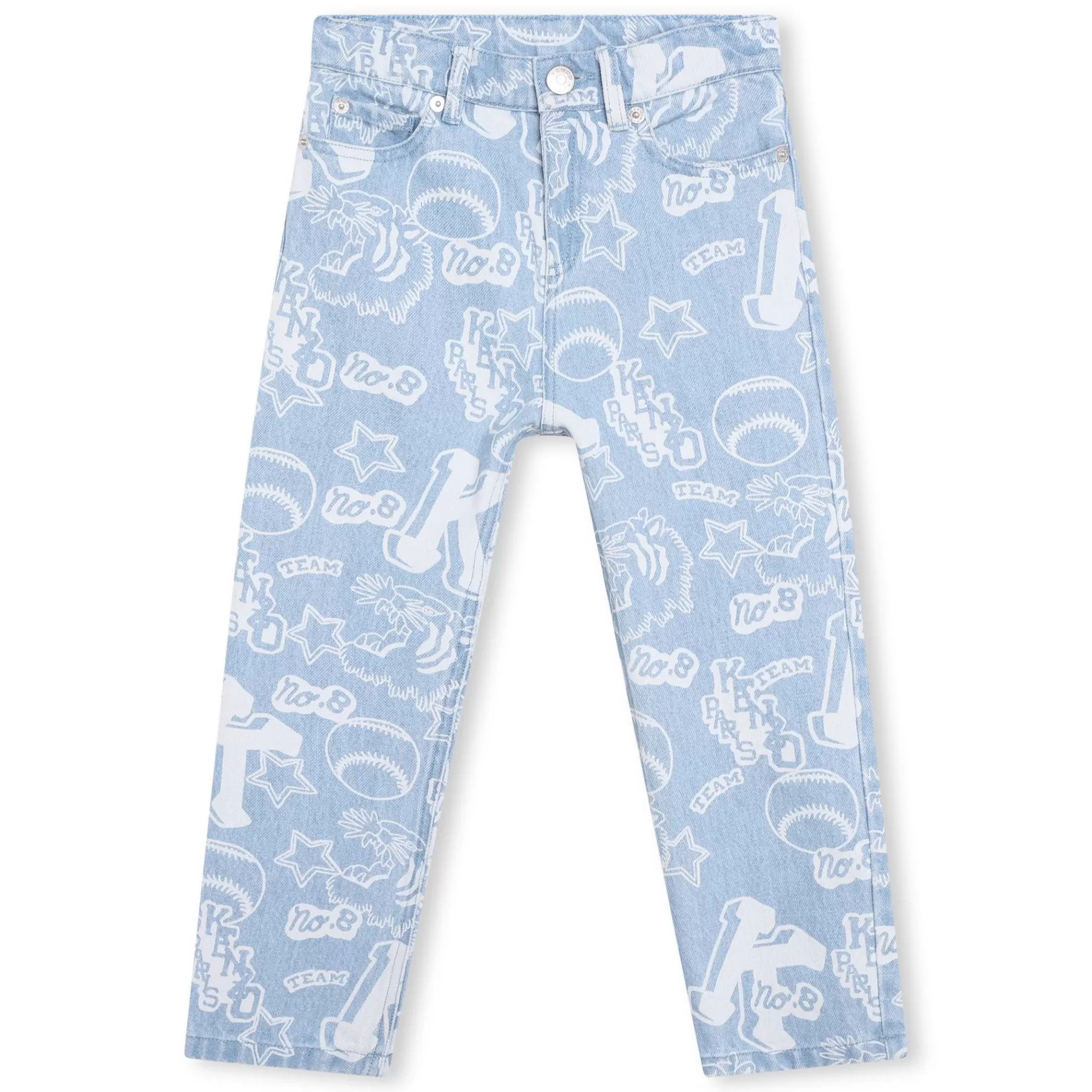 Garçon KENZO KIDS Pantalon En Jean Imprime