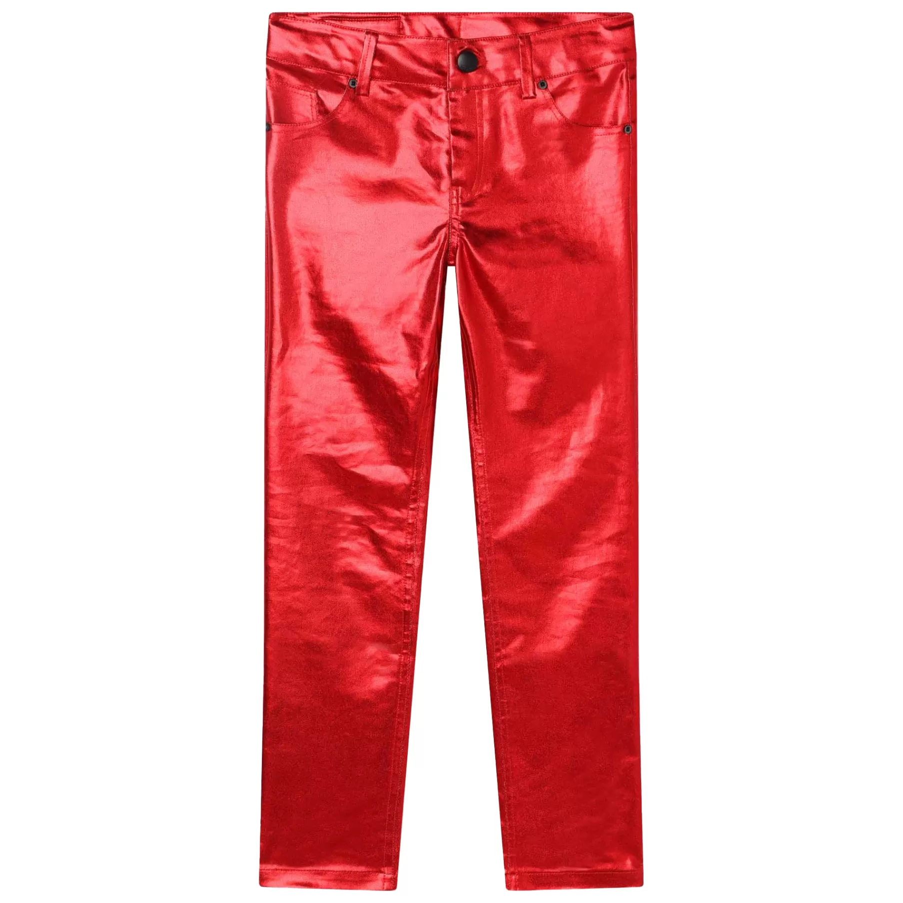 Fille KARL LAGERFELD KIDS Pantalon Enduit Metallise